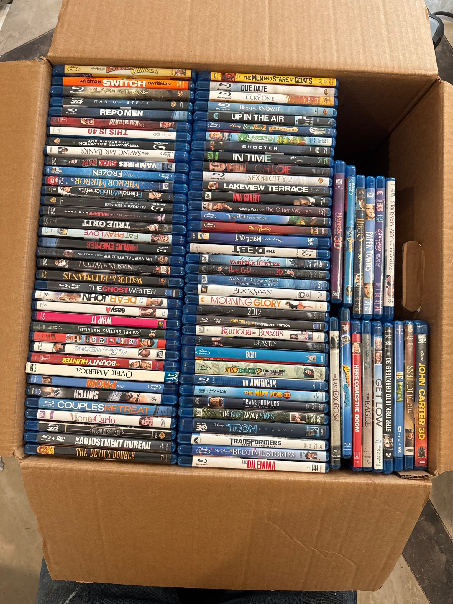 I have 118 Blue-Ray movies I need to sell, what are they worth as