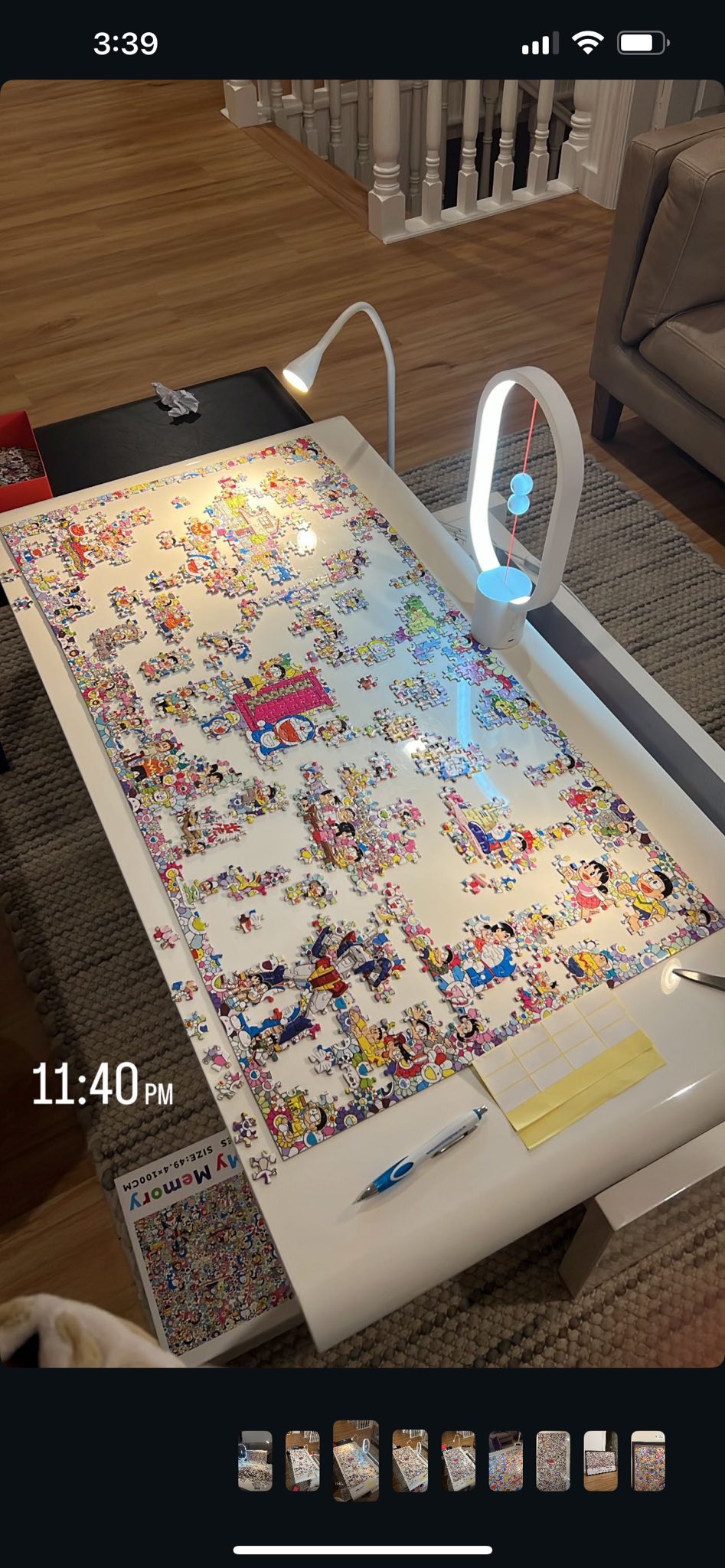 Doraemon x Murakami jigsaw puzzle
