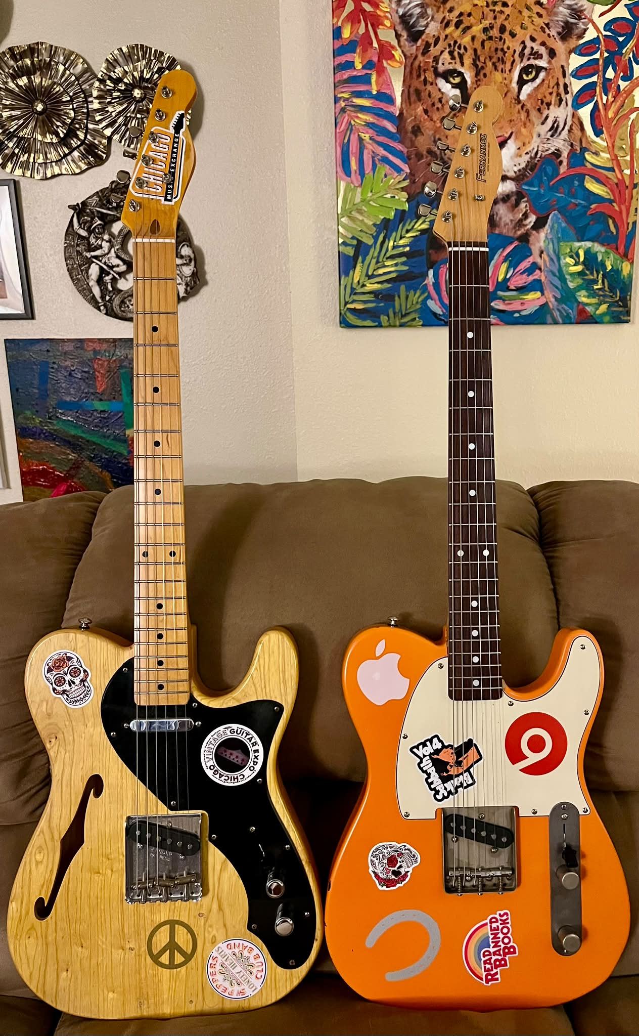 Fernandes The Revival Tele early model details