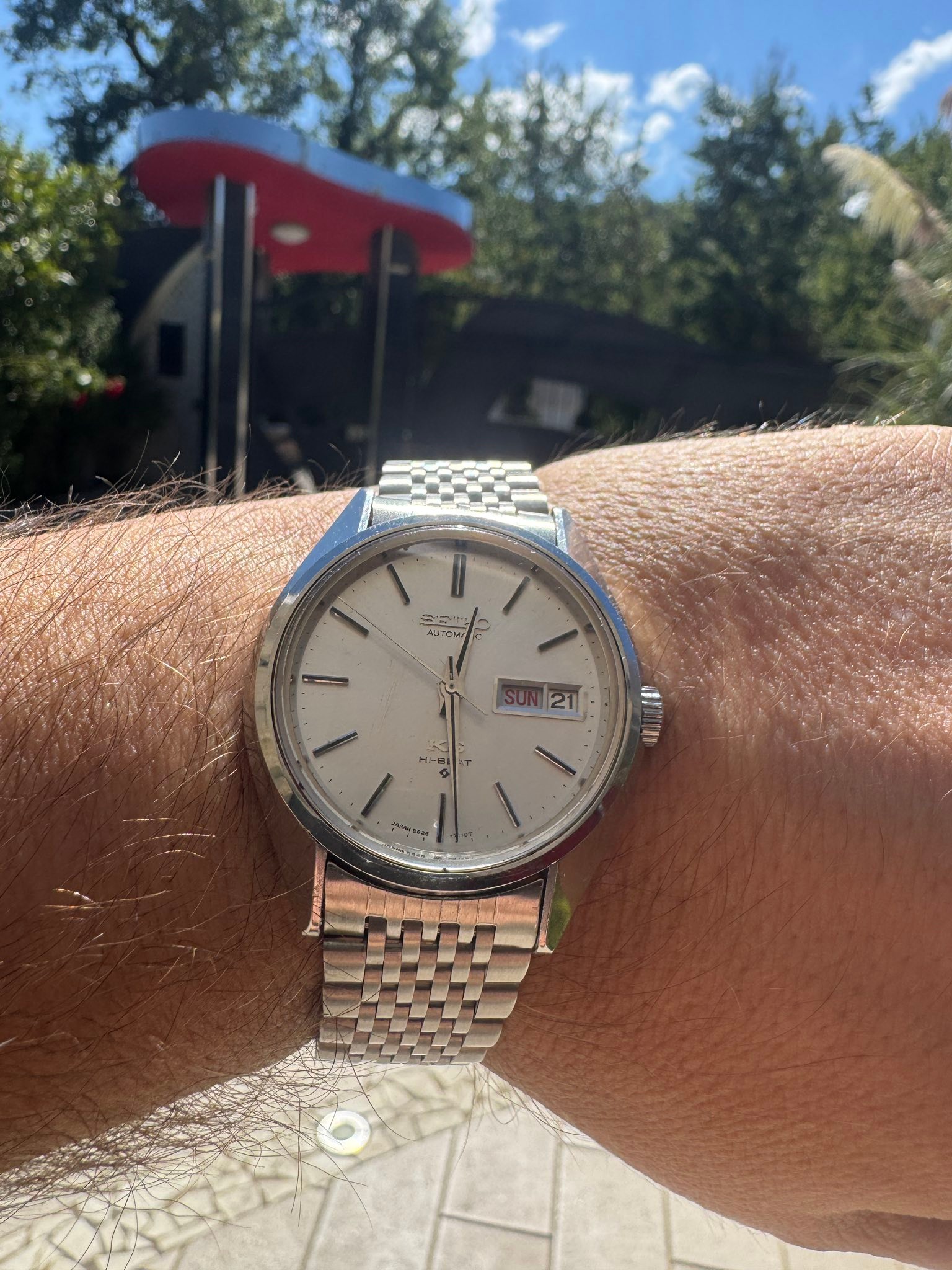 King Seiko 5626-7111 56KS Hi-Beat 28.800 25 jewels 1972