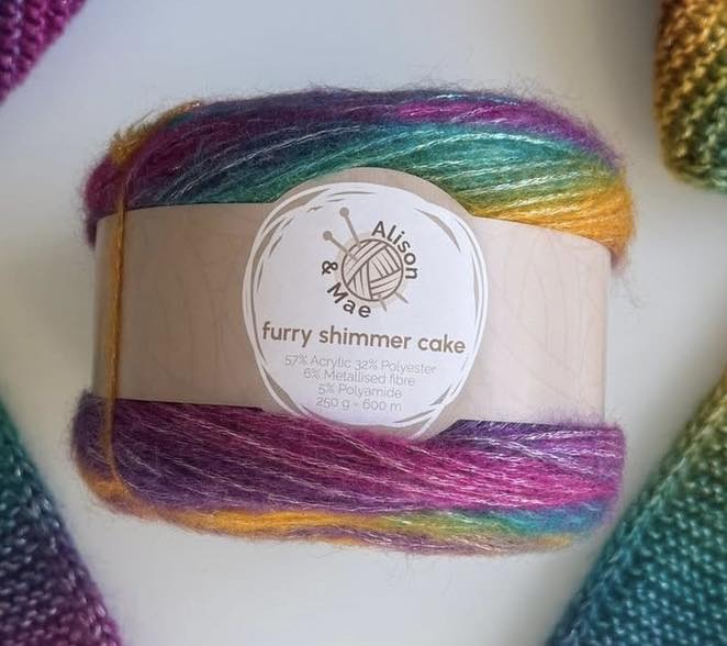 Lot De 5 Pelotes De Laine Soft Glitter - 100g Chacune - Aiguille 4,5 - Neuf Sous Emballage