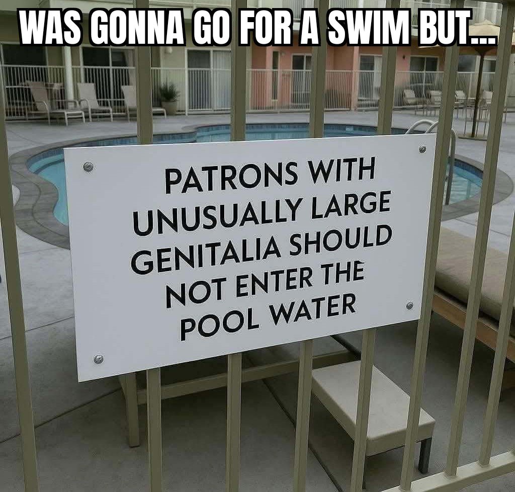 Funny Adult Jokes & Humour | Pool signage | Facebook