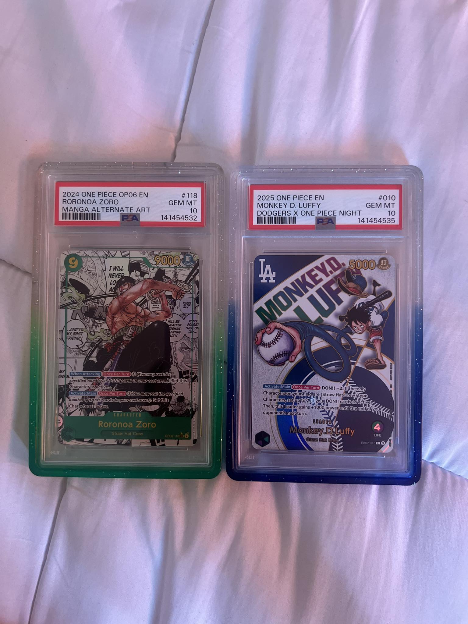 Zoro Manga PSA 10 from OP06 — SOLD this Friyay! 👋 Absolute