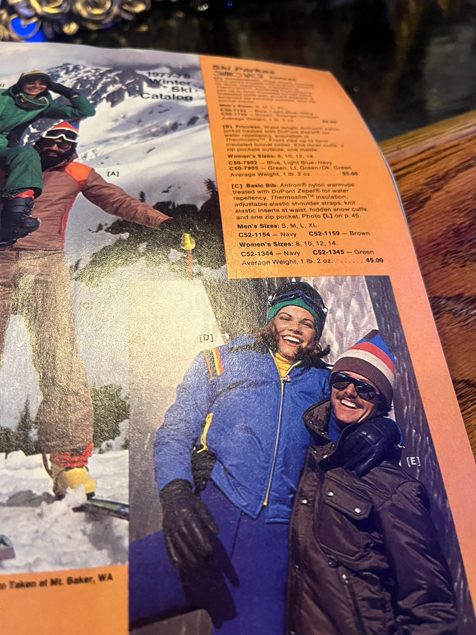 1972 REI catalogue shows inflation impact on backpack prices