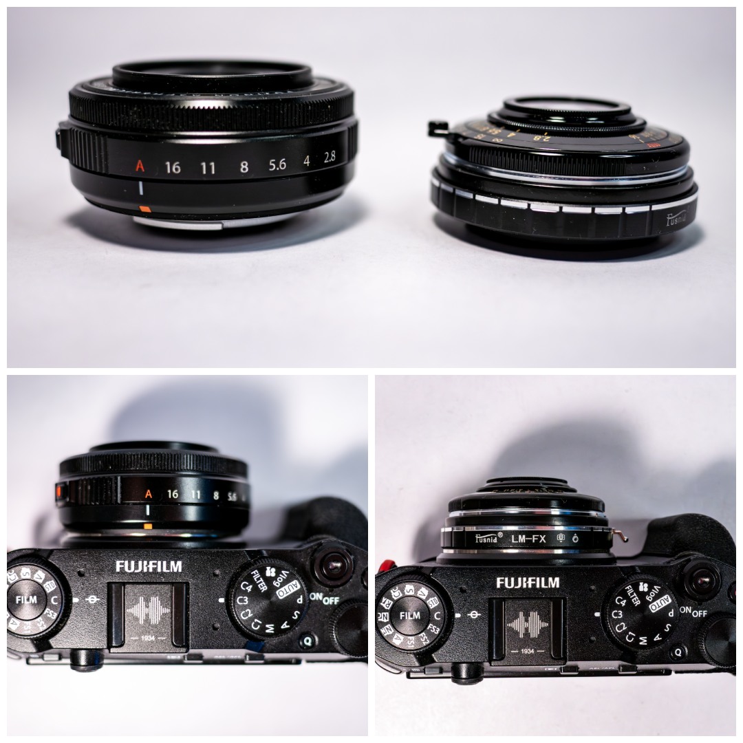 Voigtlander 27mm lens on Fujifilm X-M5