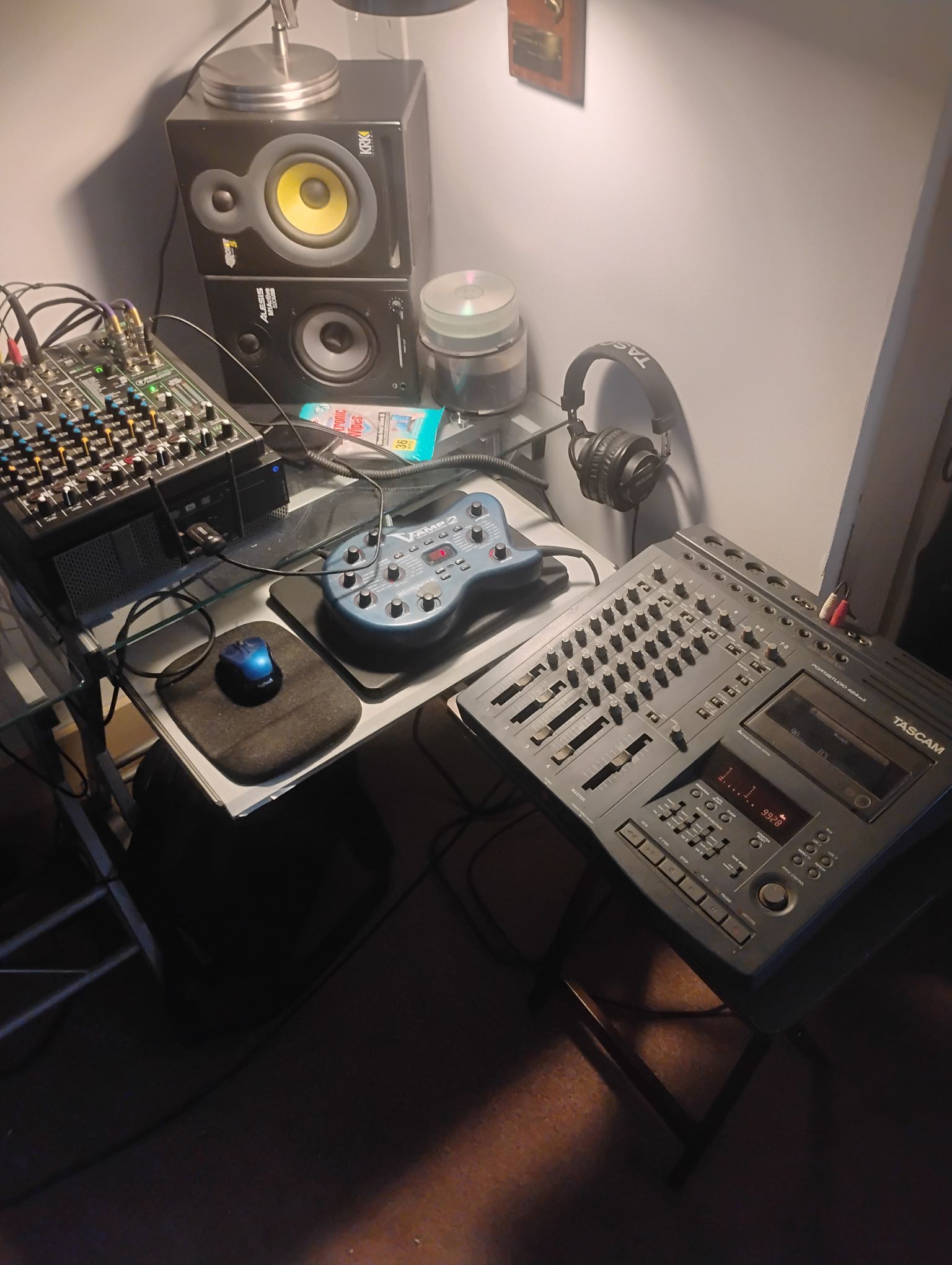 Tascam Portastudio 414 MKII 4-track cassette recorder found