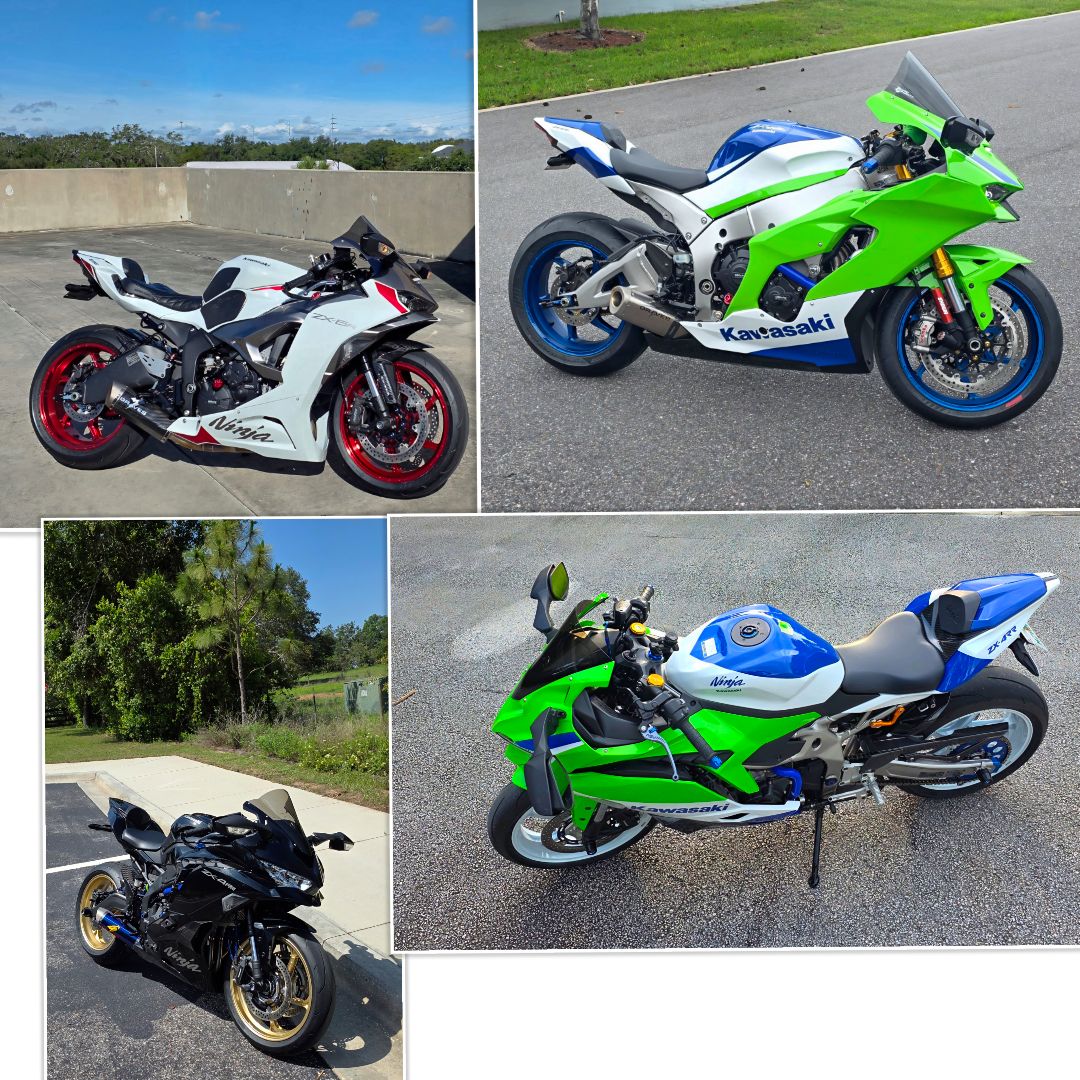 Kawasaki bike owner sharing collection
