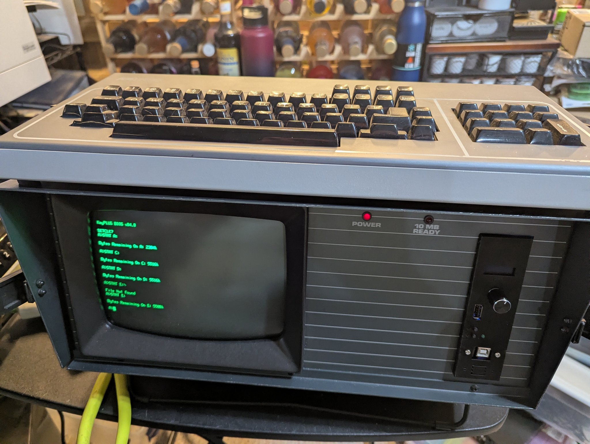 How to set up MFM emulator board with Kaypro 10?