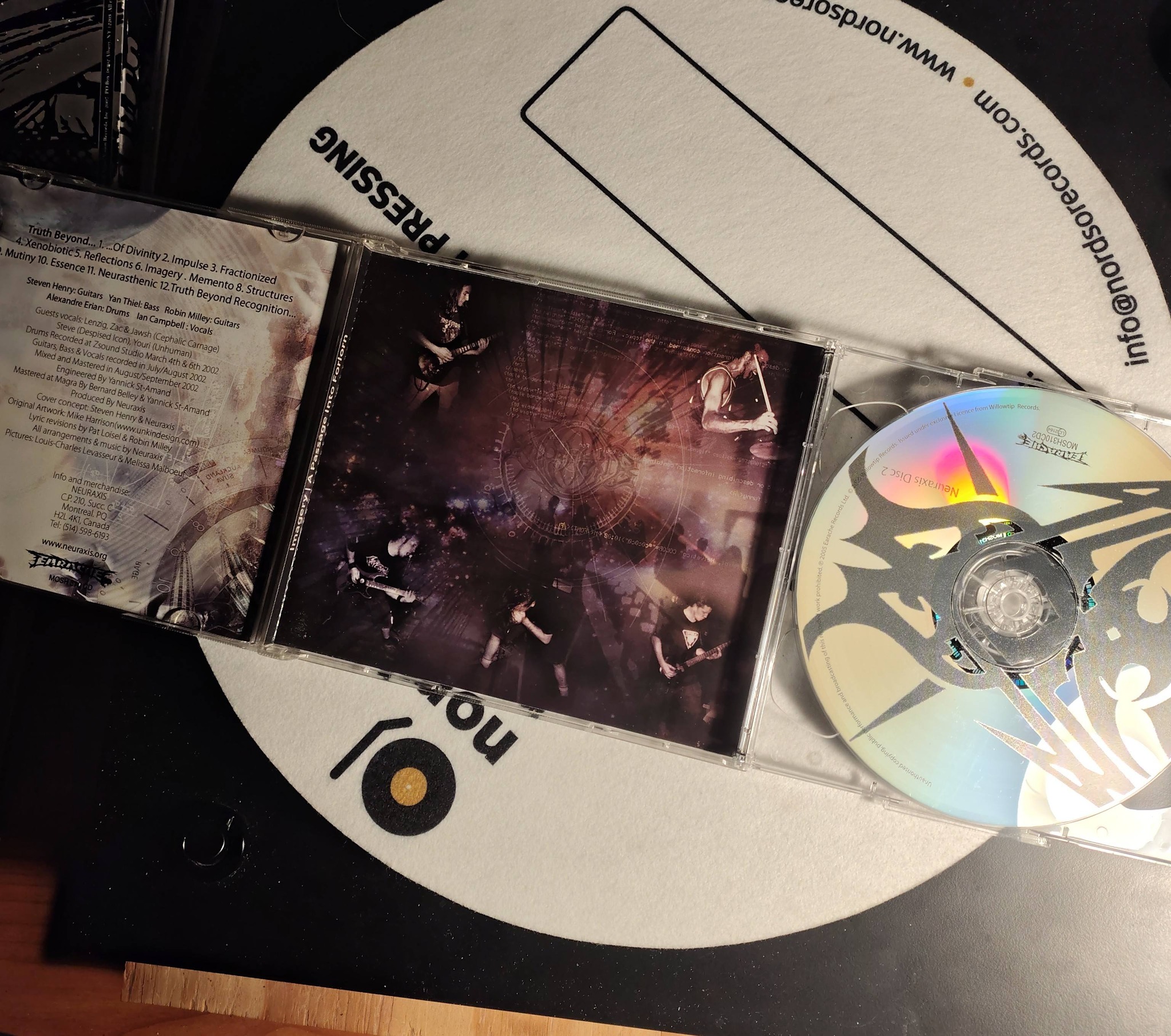 Neuraxis - Truth Beyond... melodic tech-death album