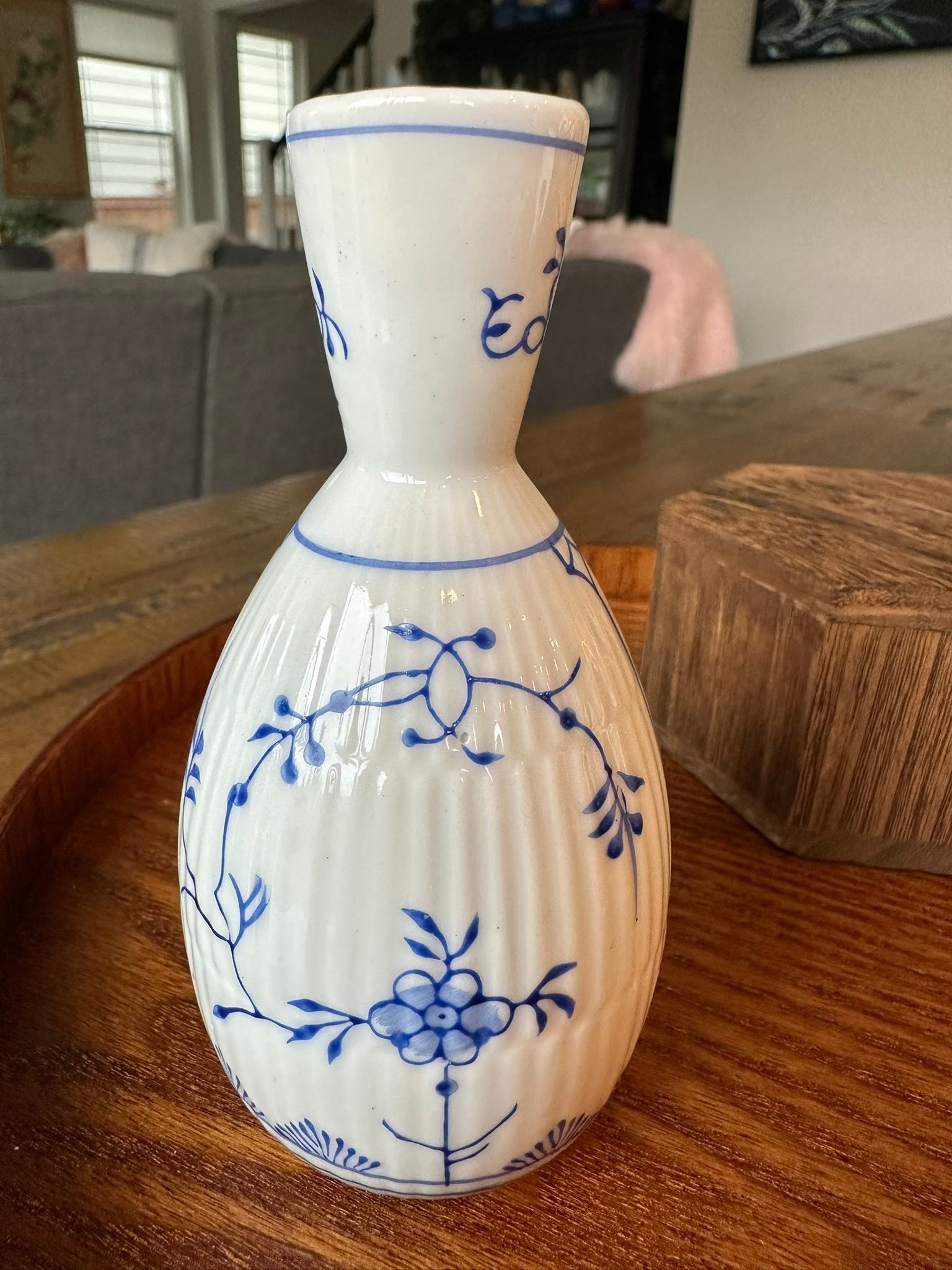 The new Blue Fluted Full Lace Vase is a treasure from the Royal 