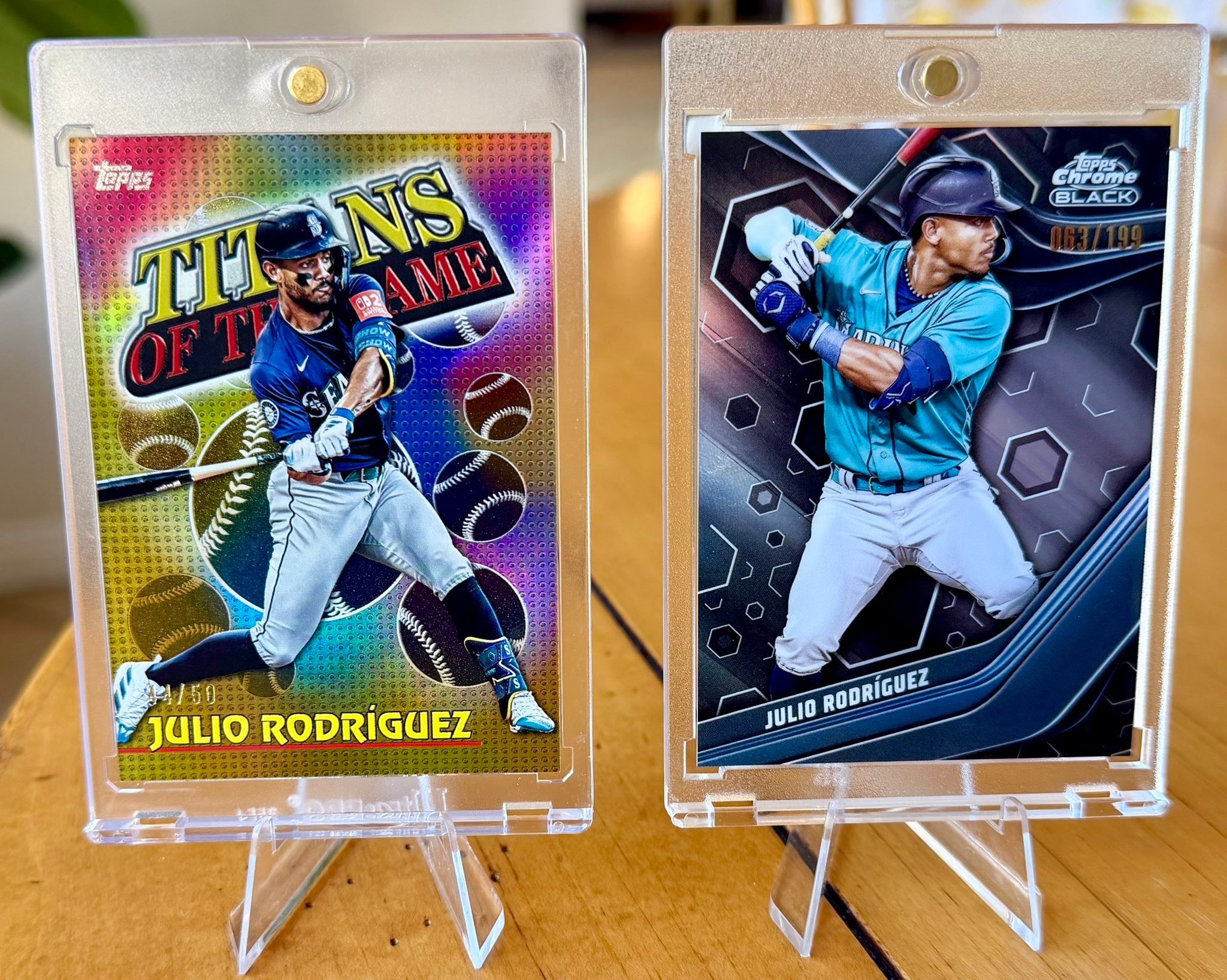 ??MLB SUPER STUD x2 AUCTION?? ⭐️JULIO RODRIGUEZ /50 & /199 