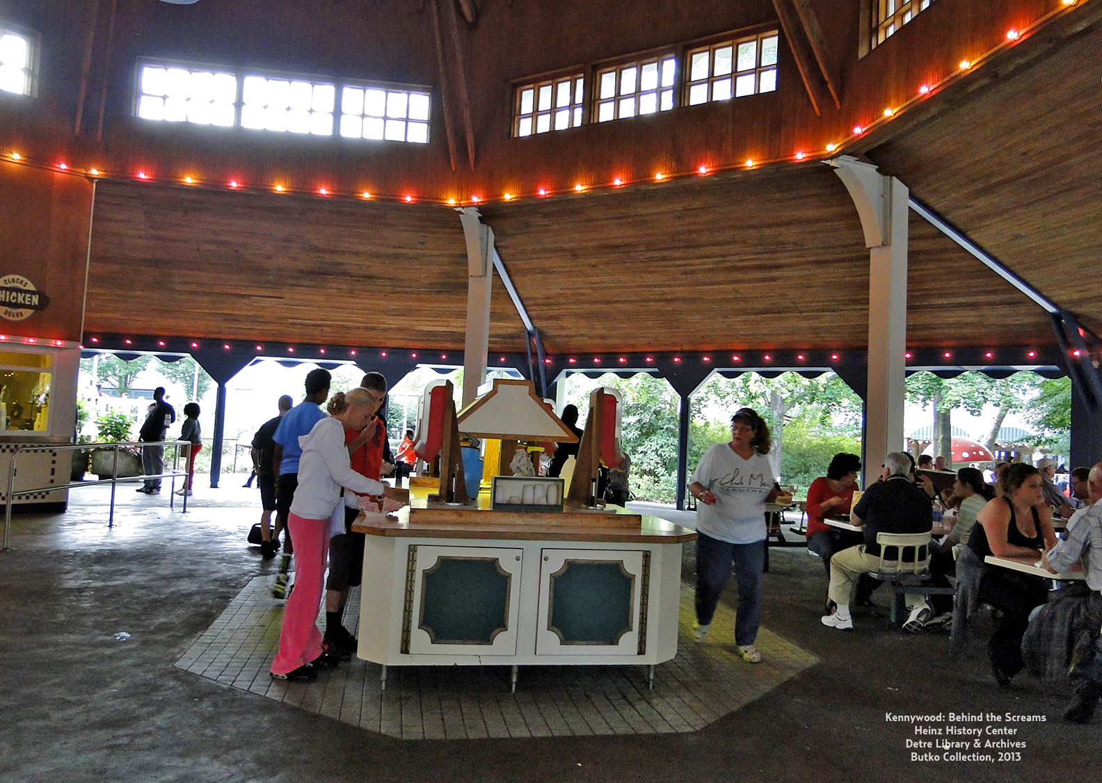 Carrousel Food Court, opened 1992, here in 2013