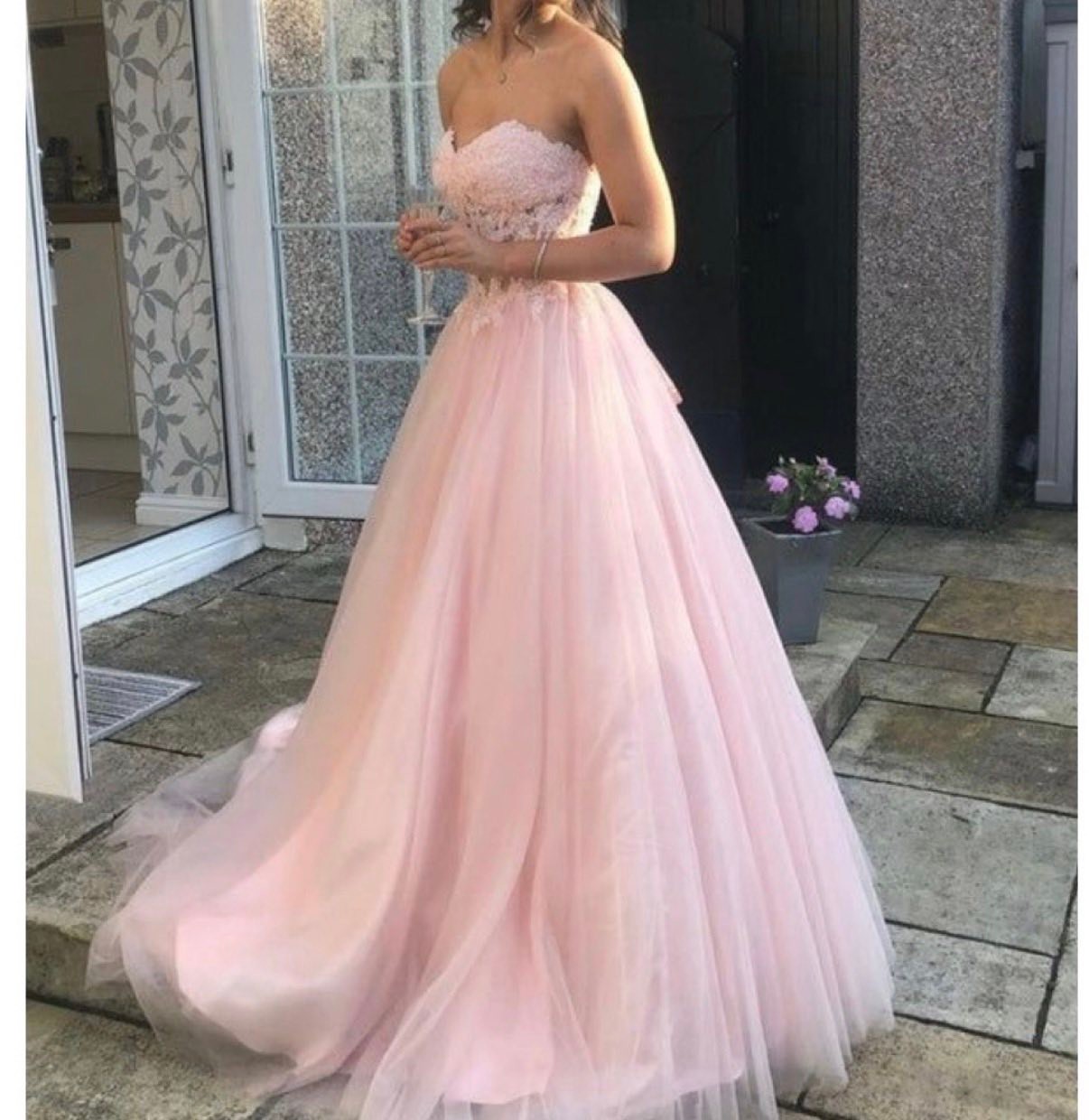 open lace back dress Sherri Hill - 55832 | Madeline's Boutique | Boca Raton