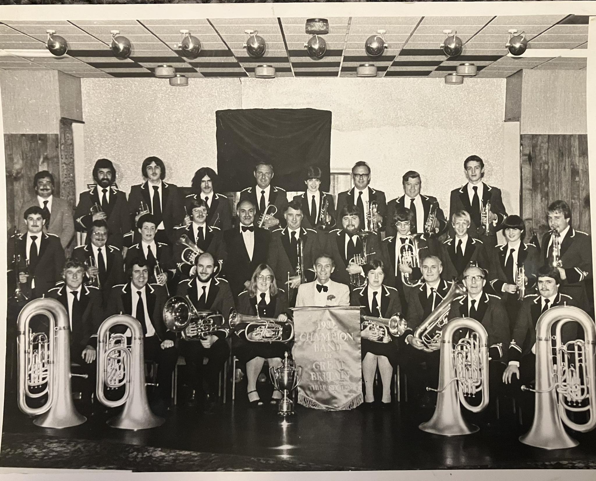 Brodsworth Colliery Band at European Championships 1983