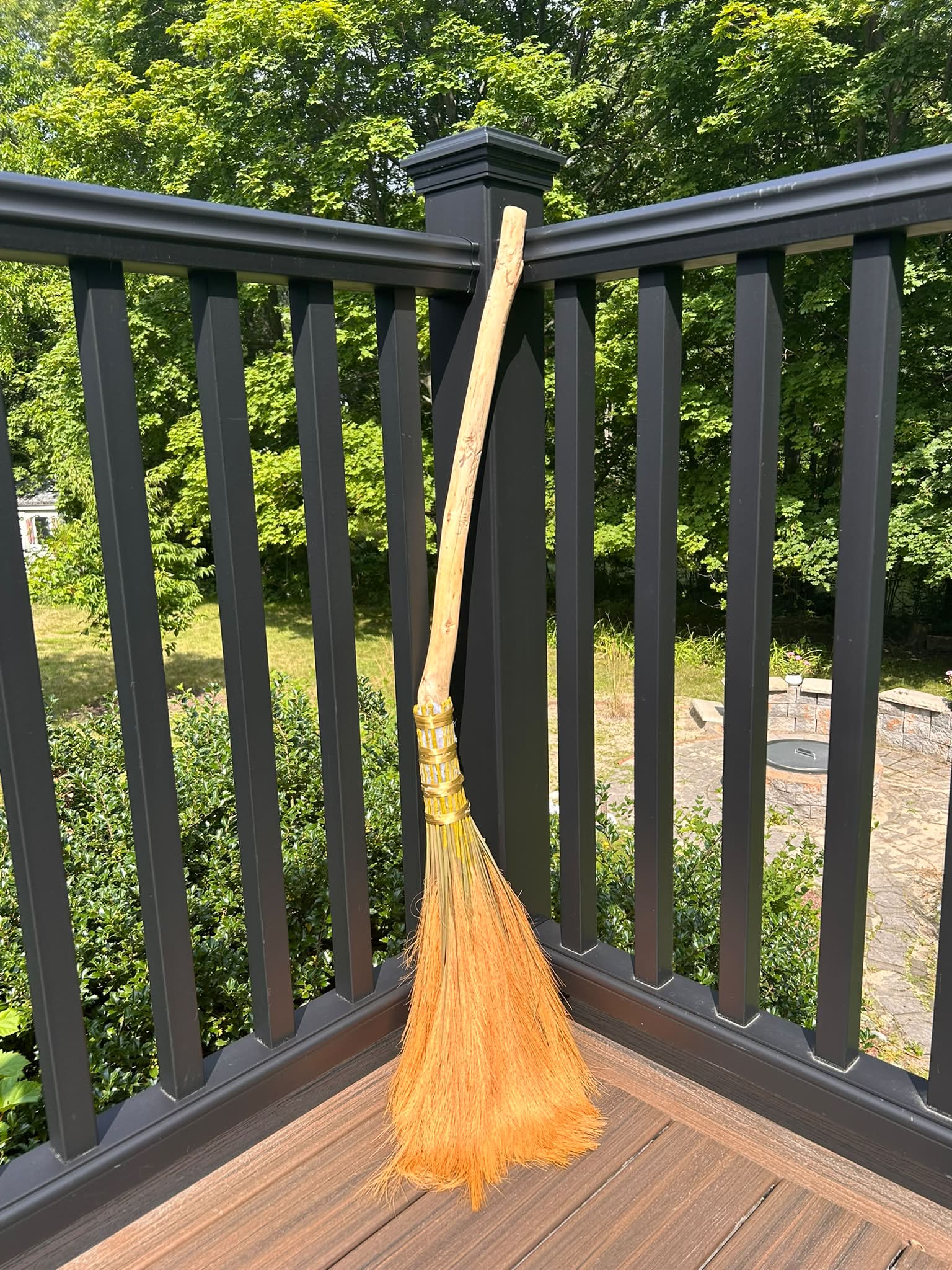 Arthur Weasley's broom is inspired by his love of Muggle