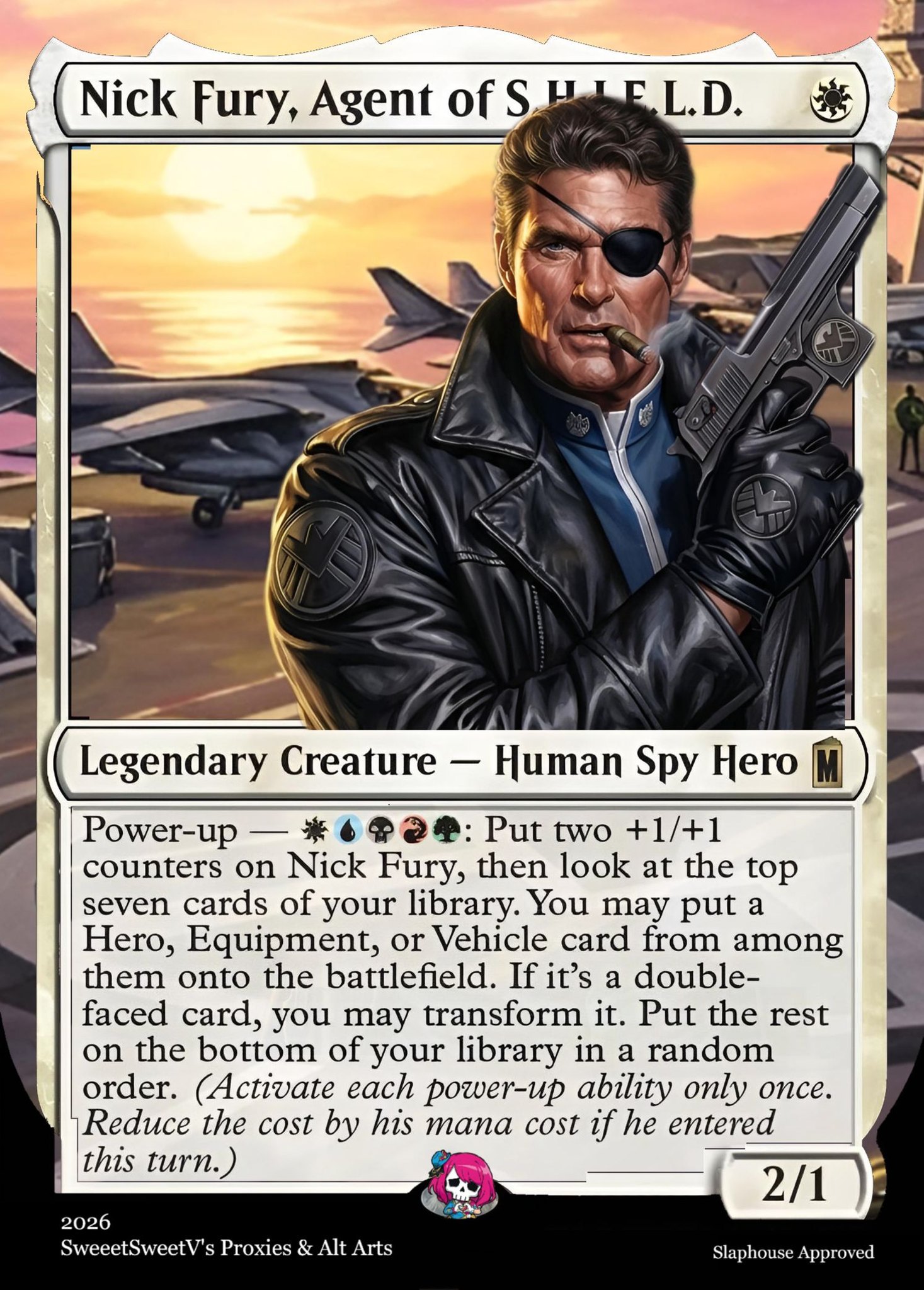 fury mtg card Akroma, Angel of (Magic the Gathering : Planar Chaos #94 Rare) : Toys & Games then draws that many cards plus one Nick Fury, Agent of S.H.I.E.L.D.