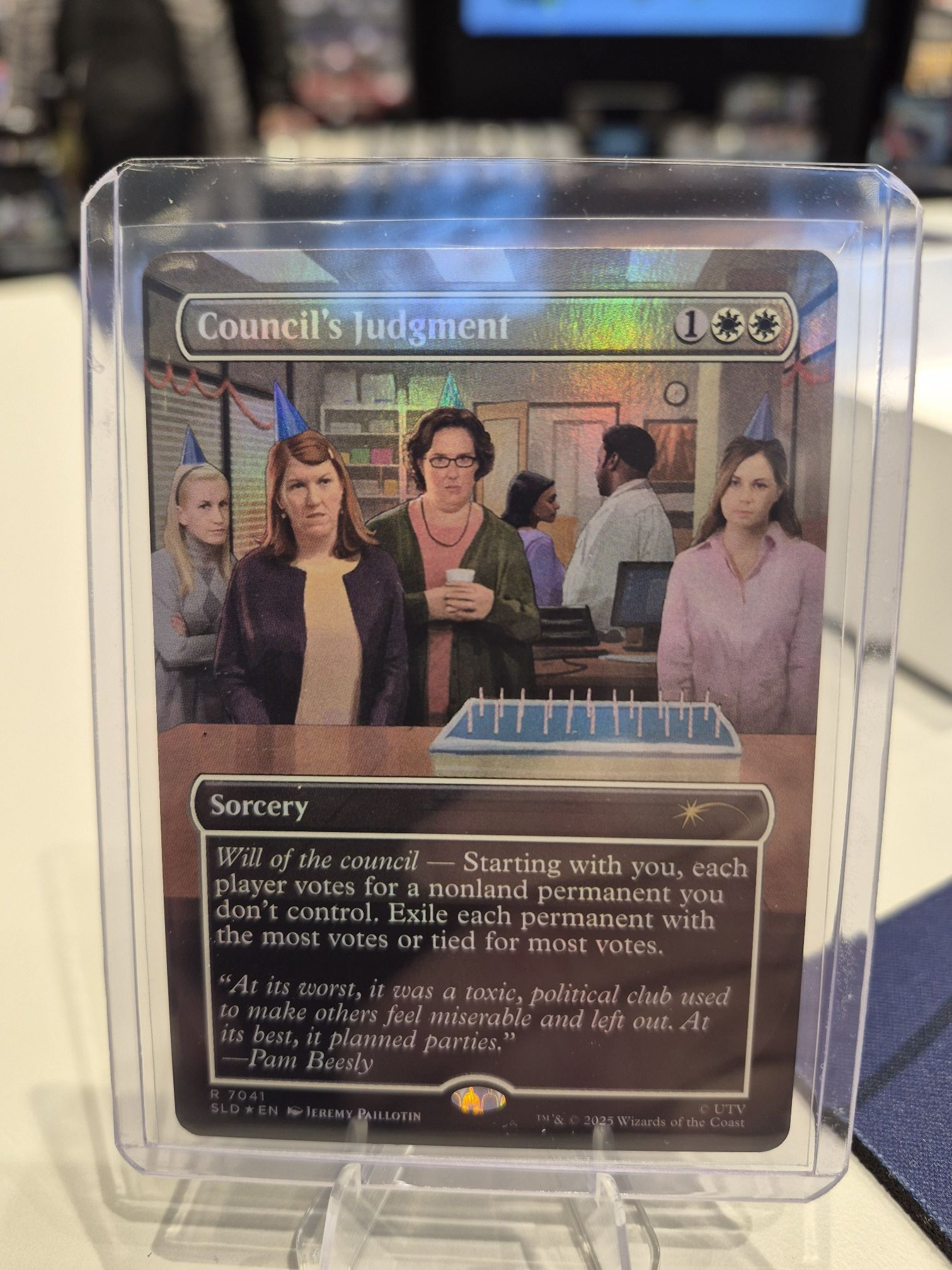 What is Magic: the Gathering's Council's Judgment card?