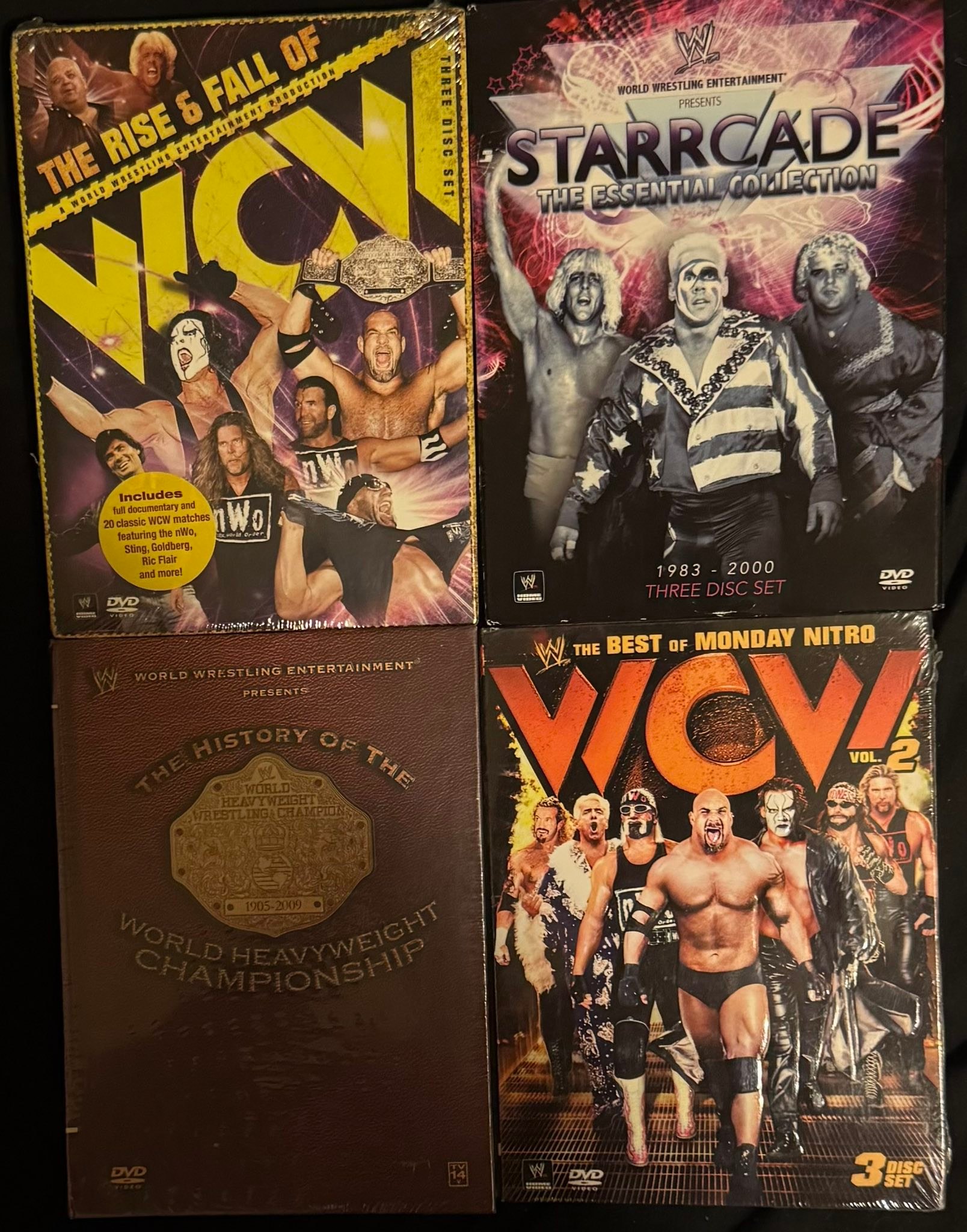 WCW DVD collection update and rare finds