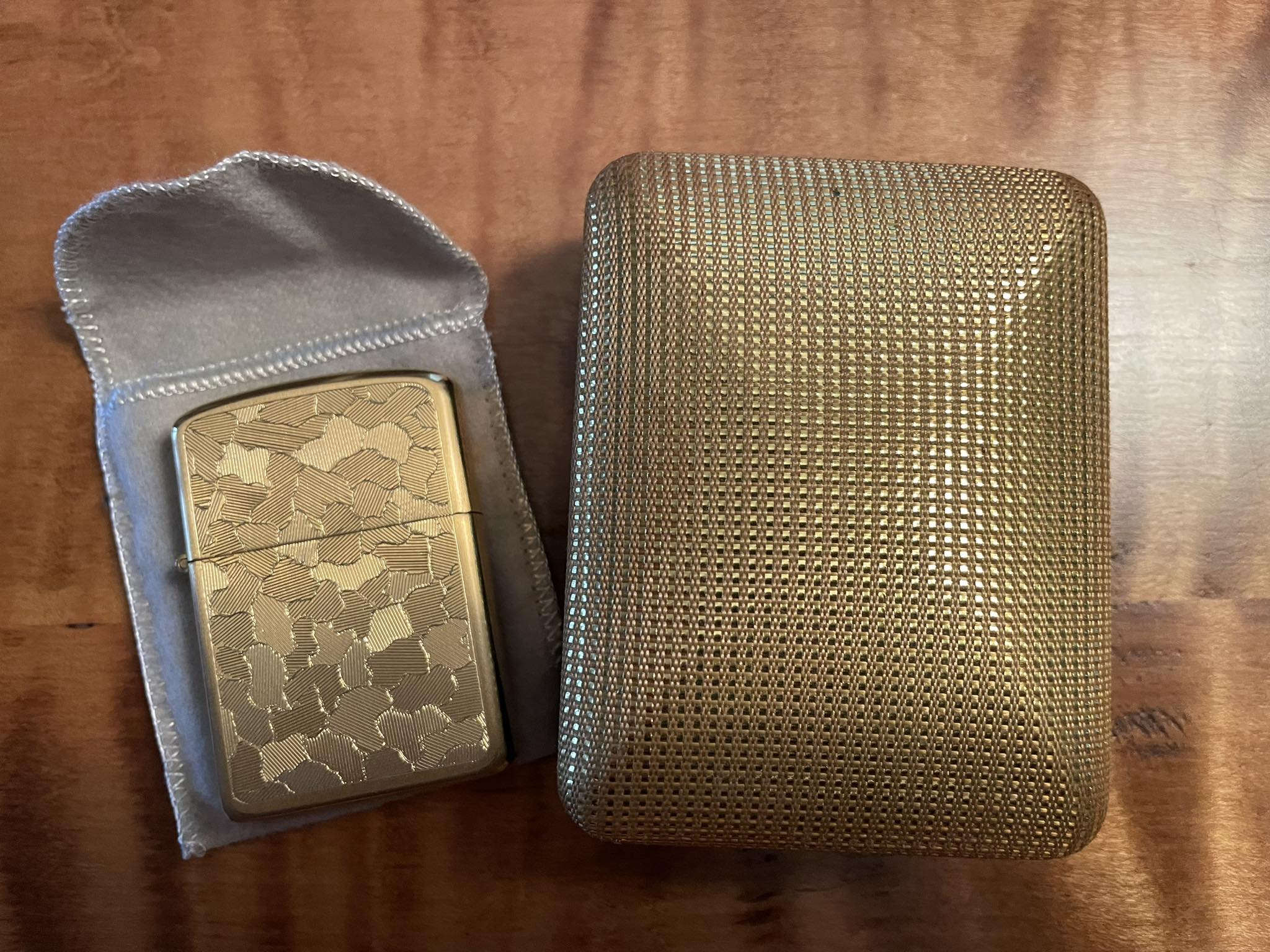 Value of 1966 gold filled zippo lighter?