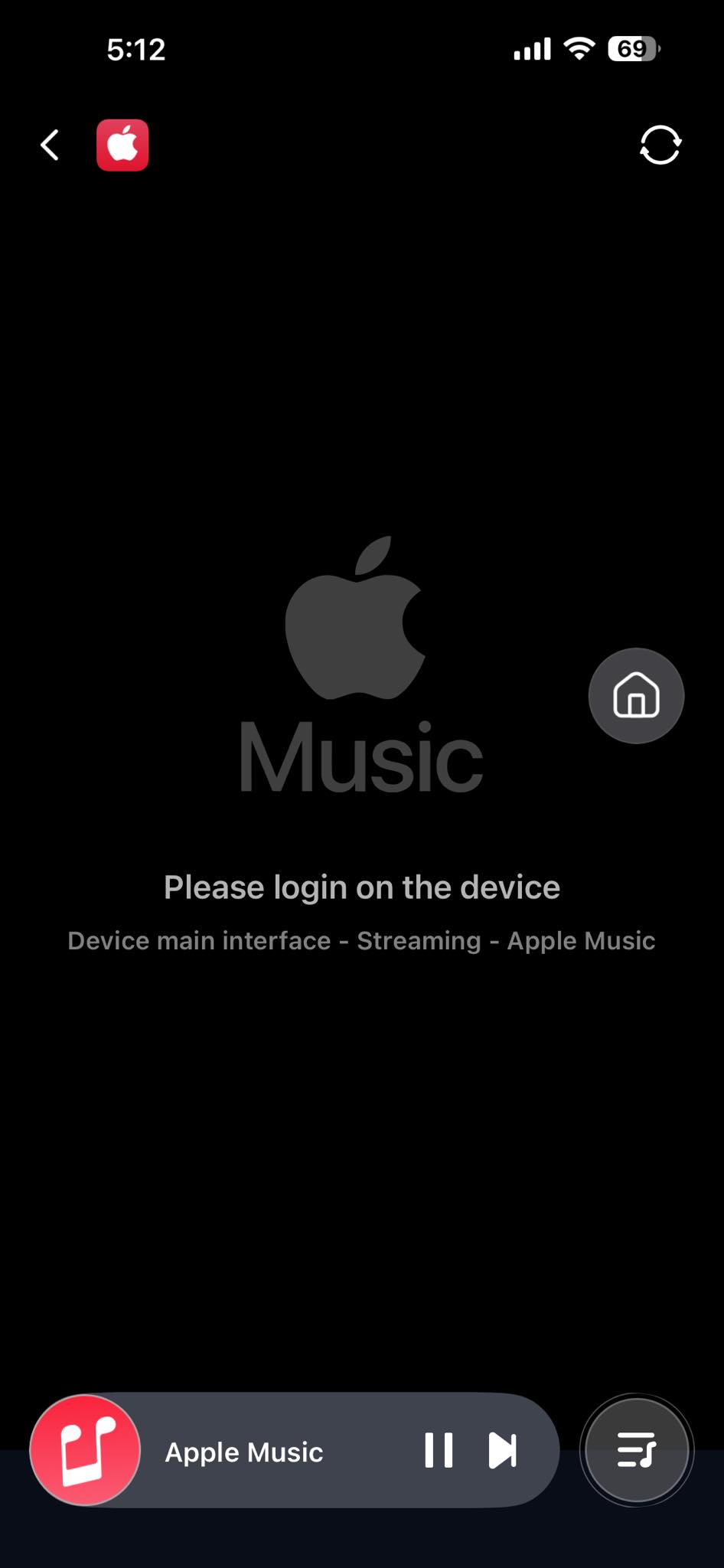 Why can't I control Apple Music from Eversolo app?