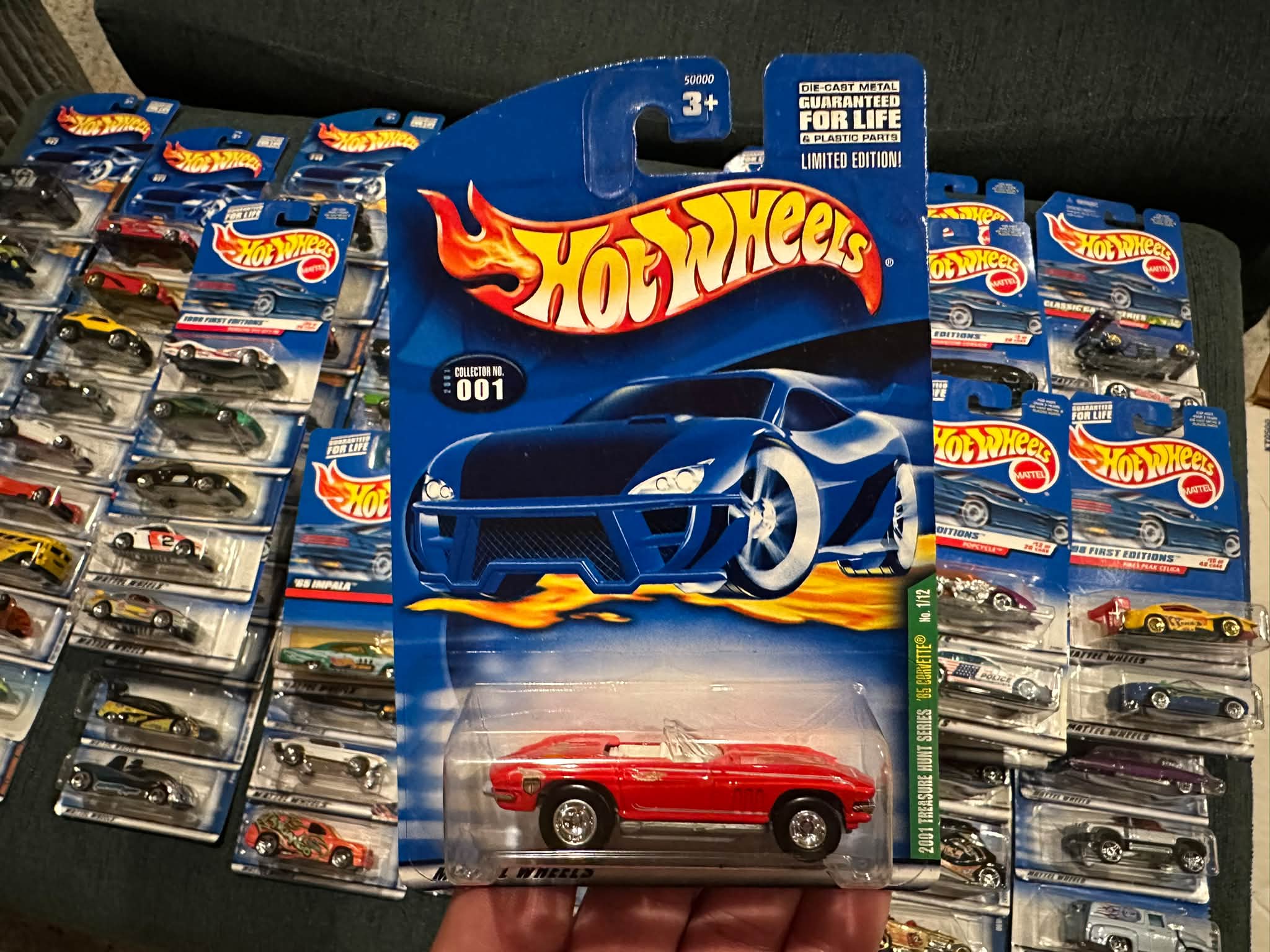 2001 Hot Wheels treasure hunt series highlights