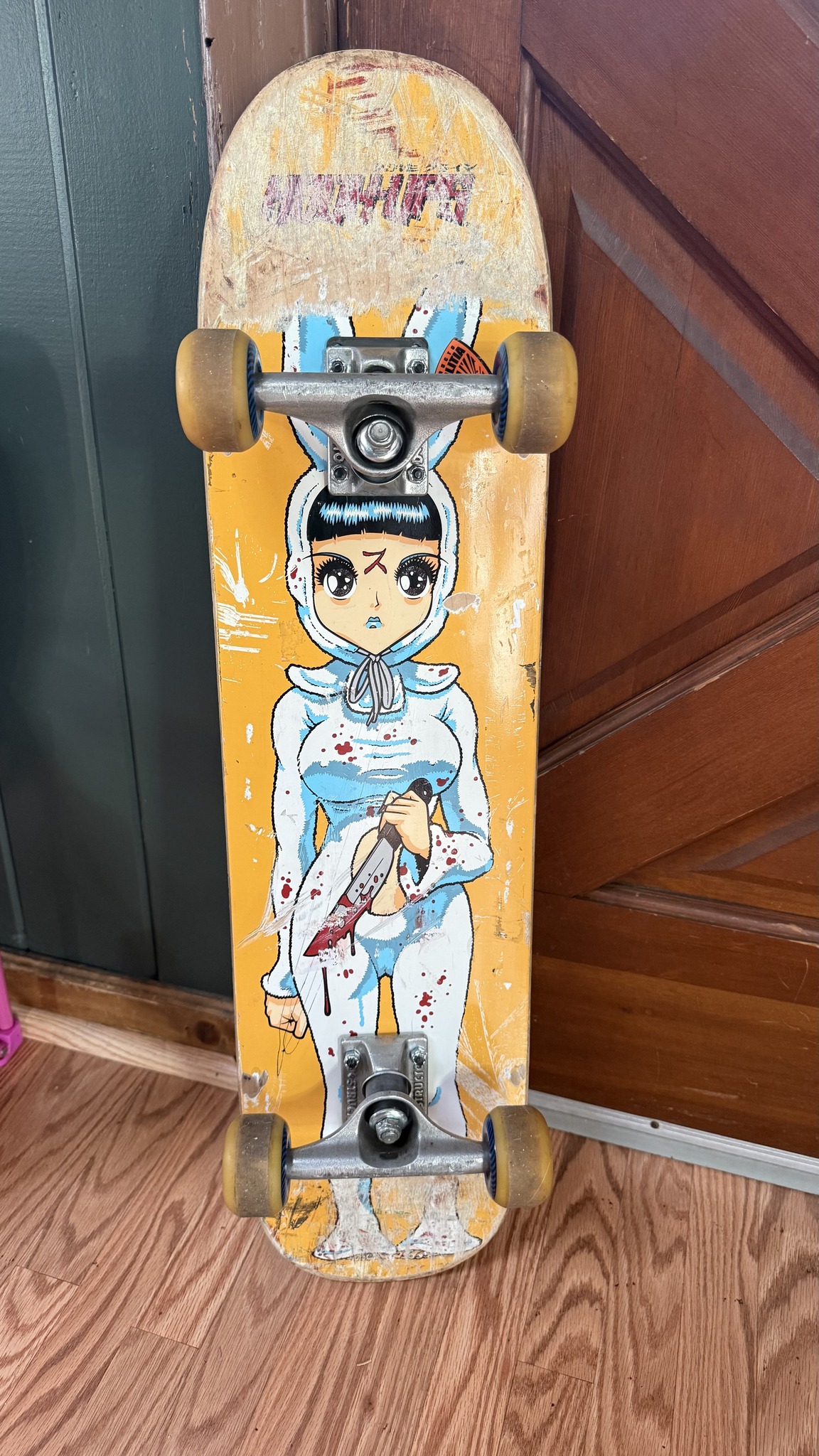 Skater's vintage setup from 1996