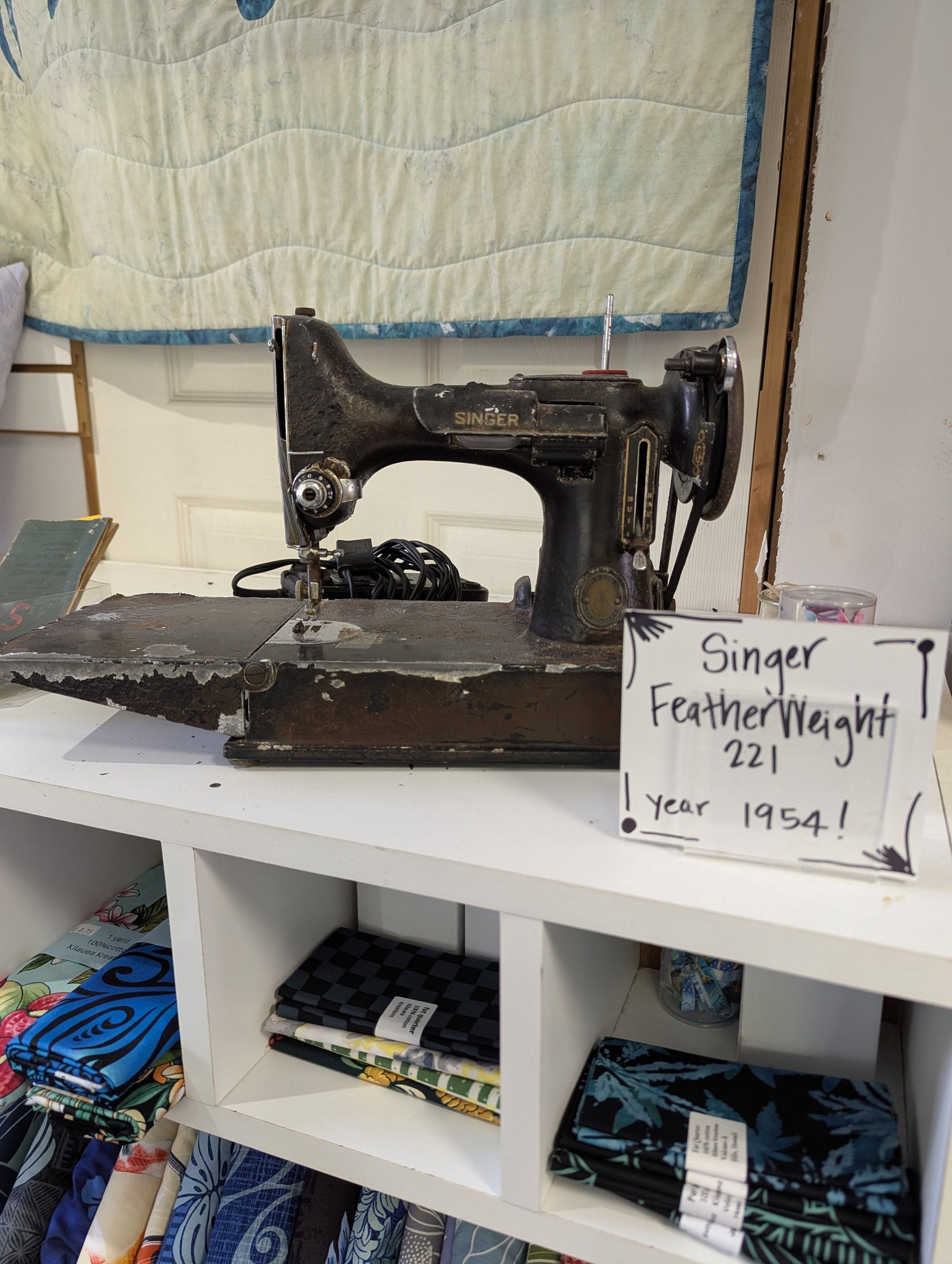 Restoring a 1960's Happy of Japan sewing machine for quilting