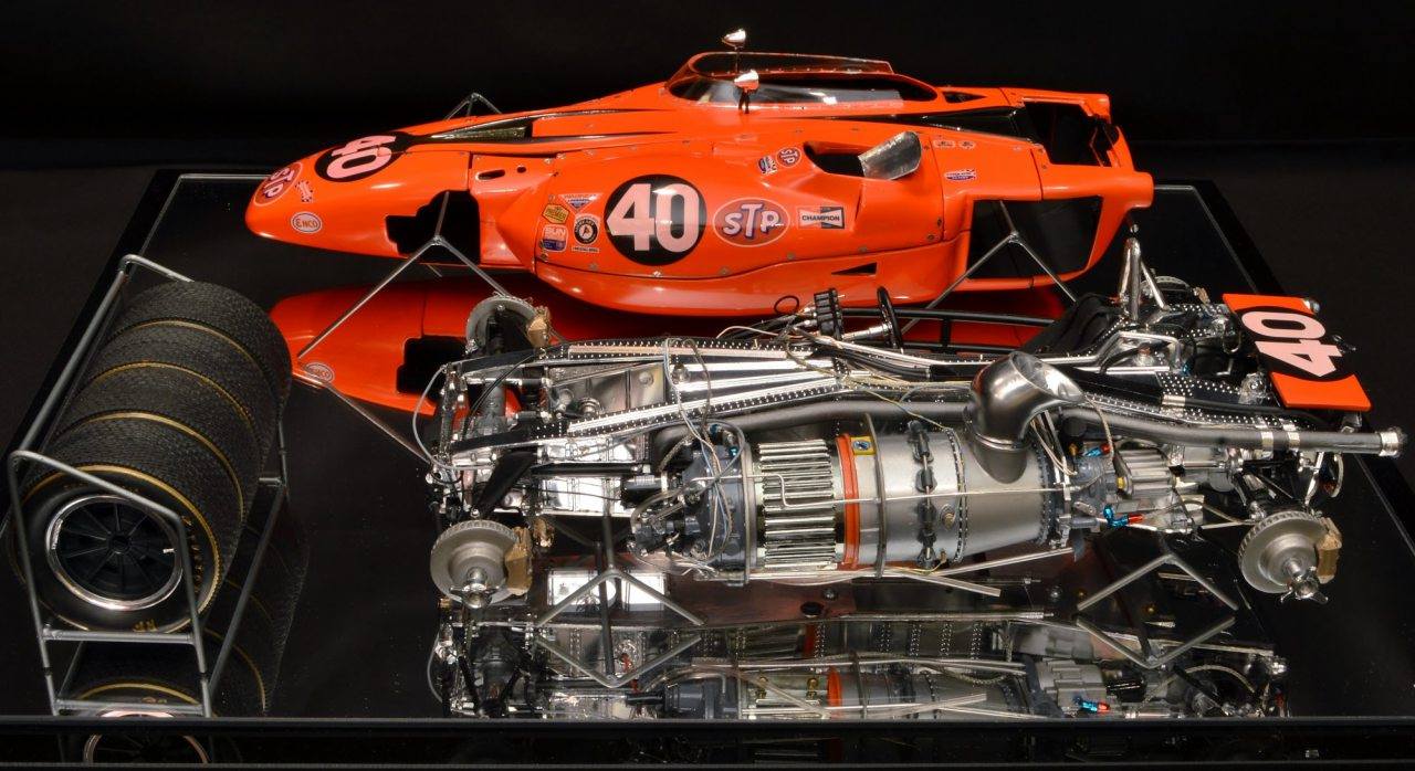 Indy 500 weekend with 1967 StP Turbine Car model