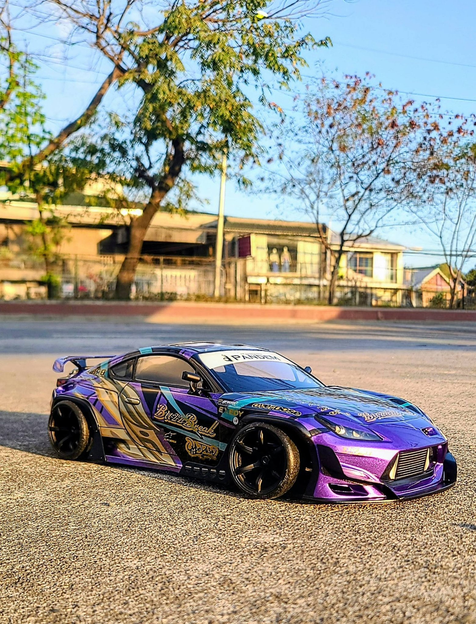 Purple Weld Pandem GR86