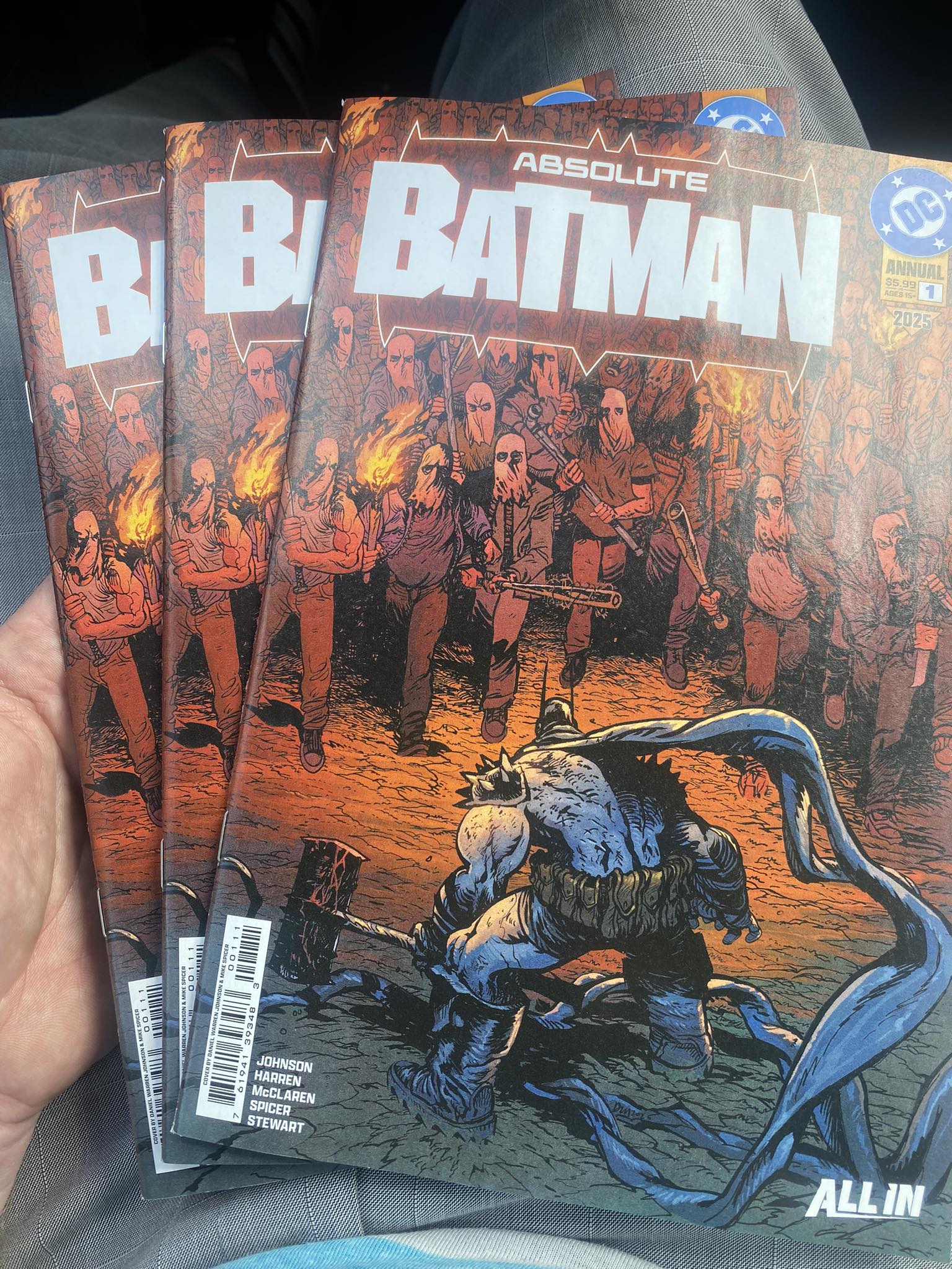 Absolute Batman #1 Japanese Brooks アメコミ Just found out that