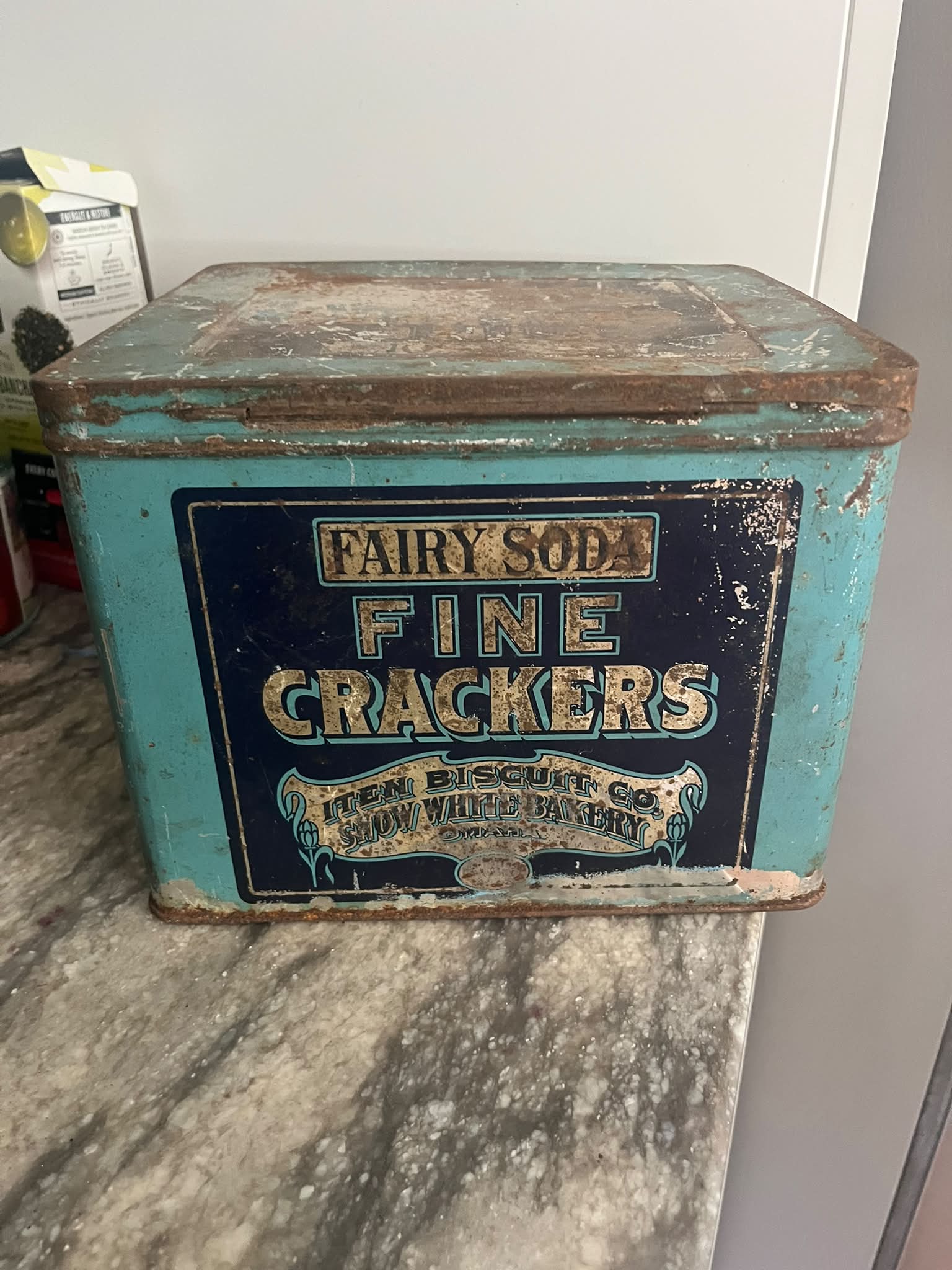 What is the age of Jane Adare chocolates tin from Imperial Candy