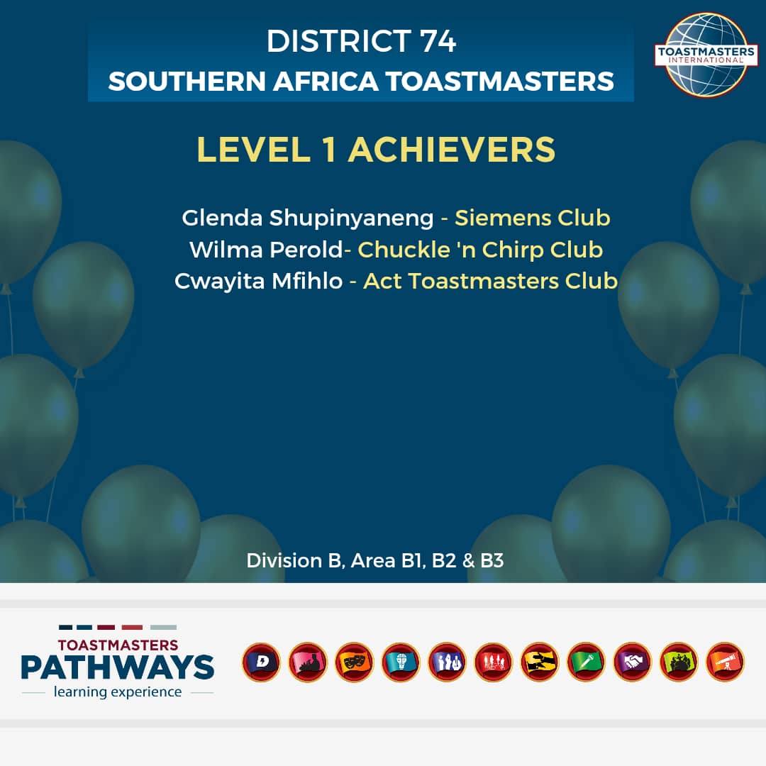 🎉 Pathways Level 1 Achievers! - September 2025🎉 | Facebook