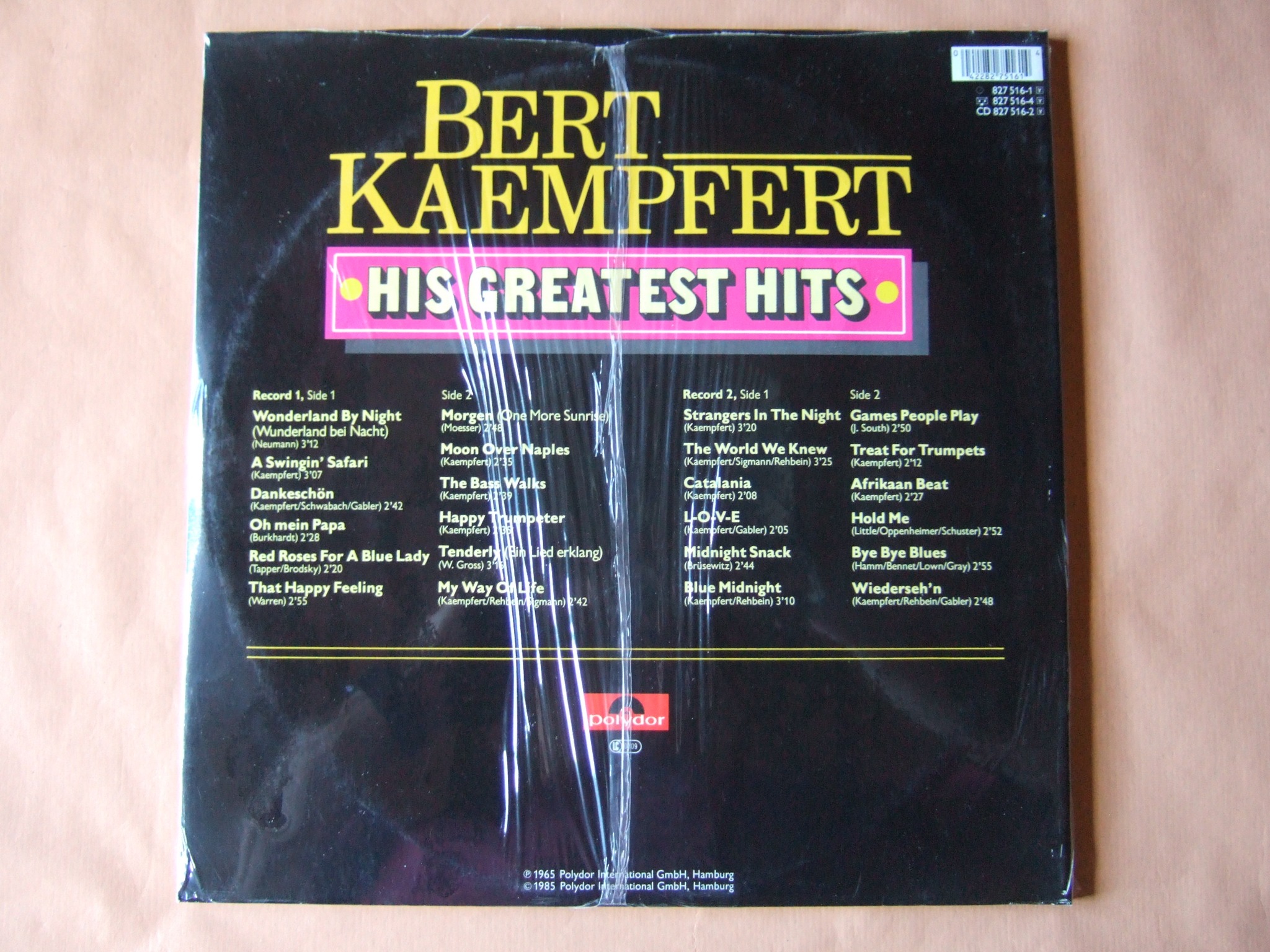Bert Kaempfert - His Greatest Hits (1985 - Still sealed))