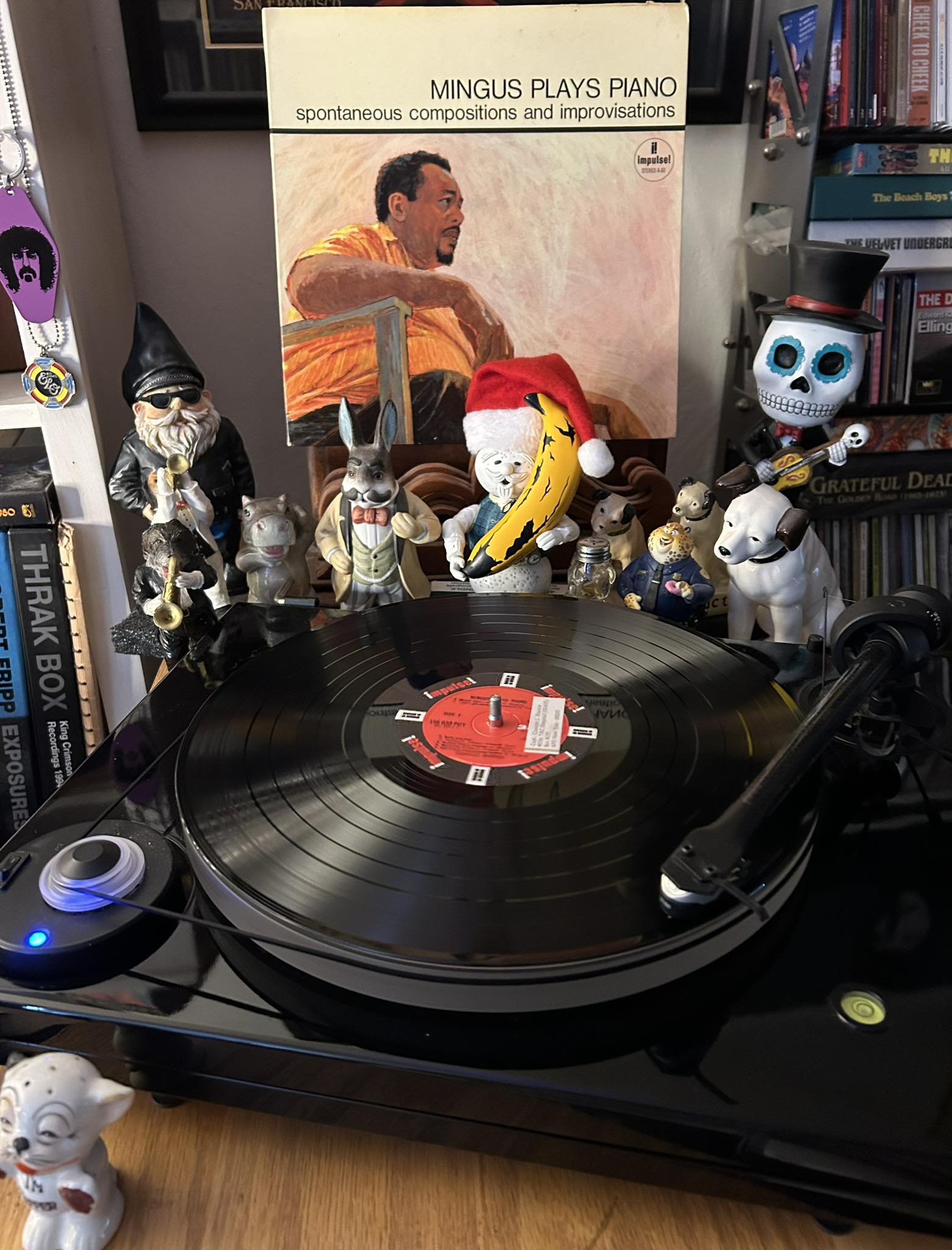 Rare 1964 German pressing of Charles Mingus' MINGUS PLAYS PIANO album