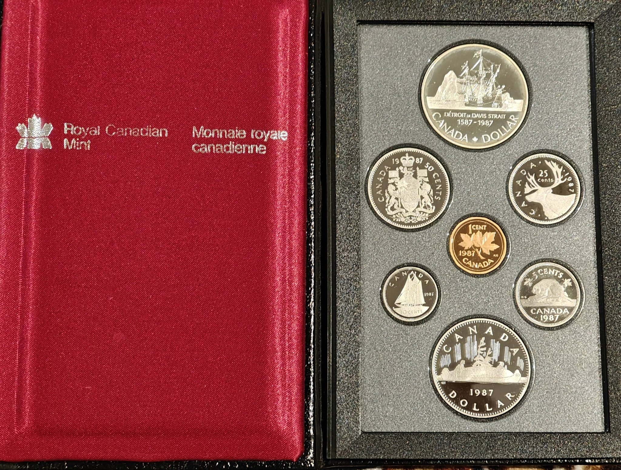 1987 Canada Proof Double Dollar Set for sale