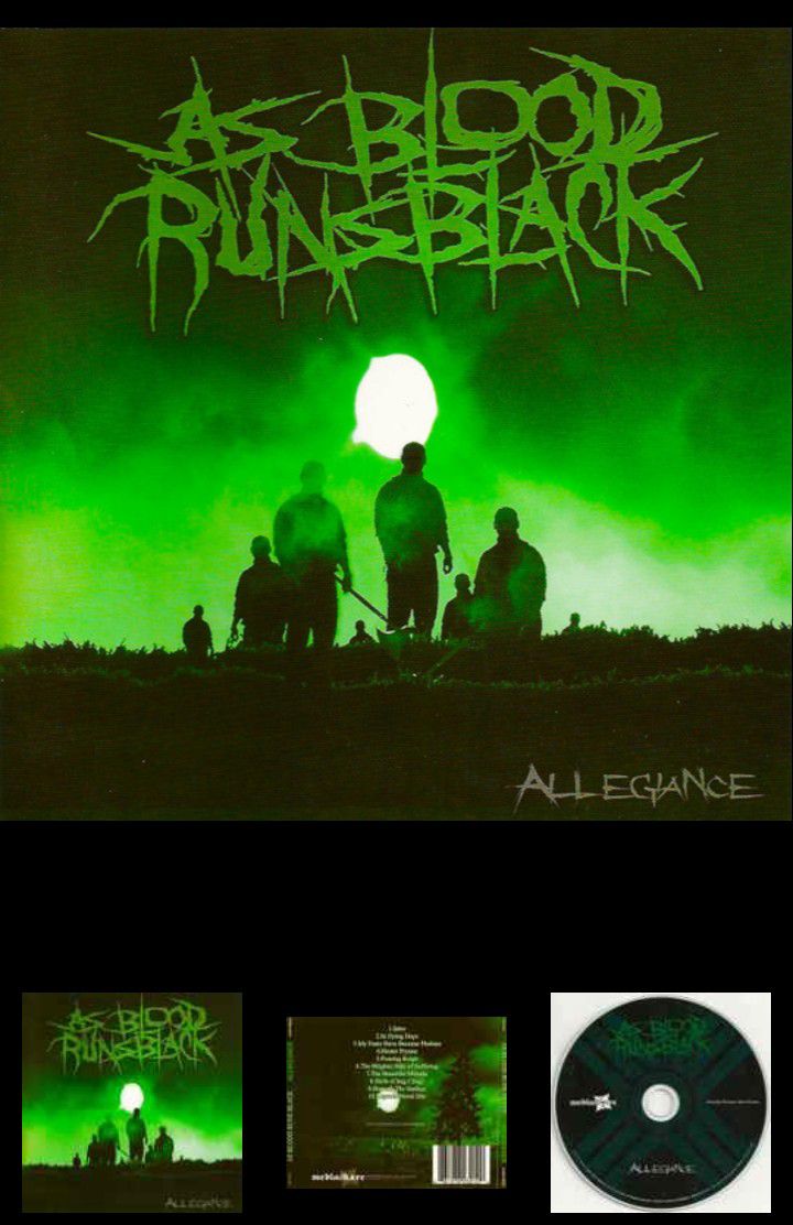 Where to buy As Blood Runs Black's Allegiance CD?