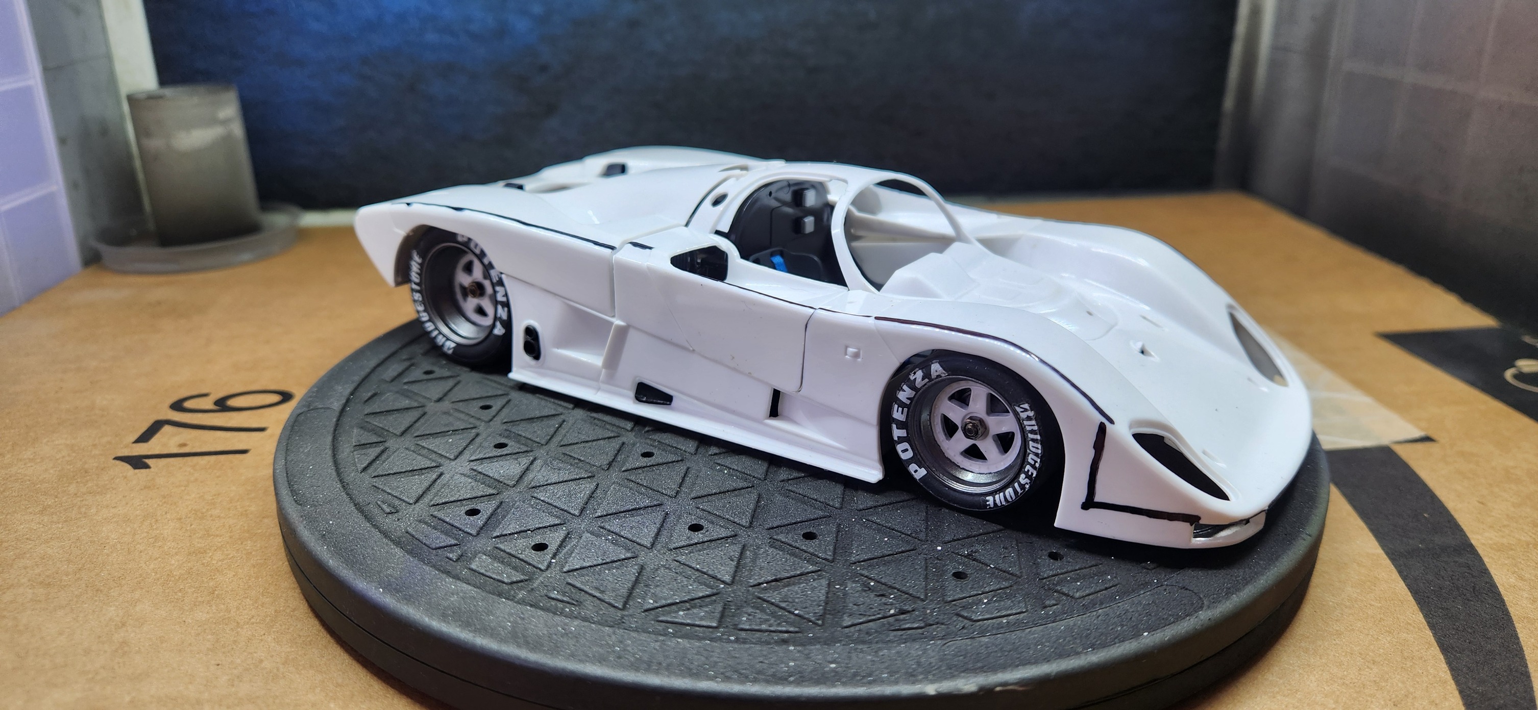 ニッサンB89C RC 1/10 Nissan R89C from Tamiya artbox