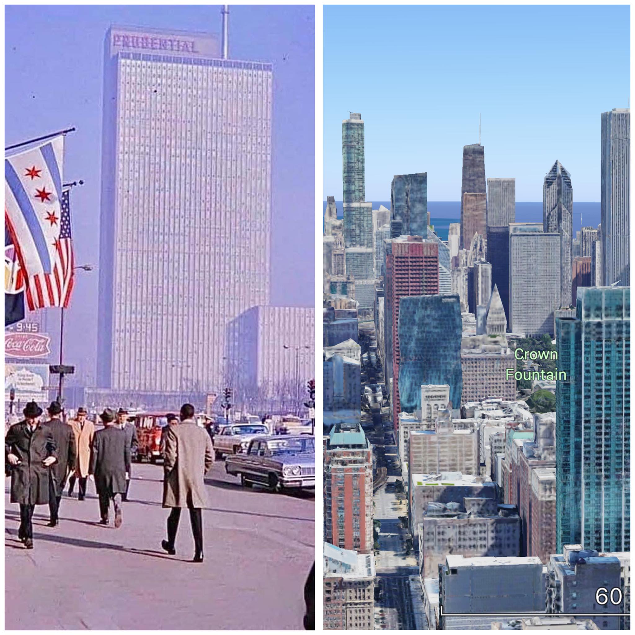 The site for the future Prudential Center (1962)