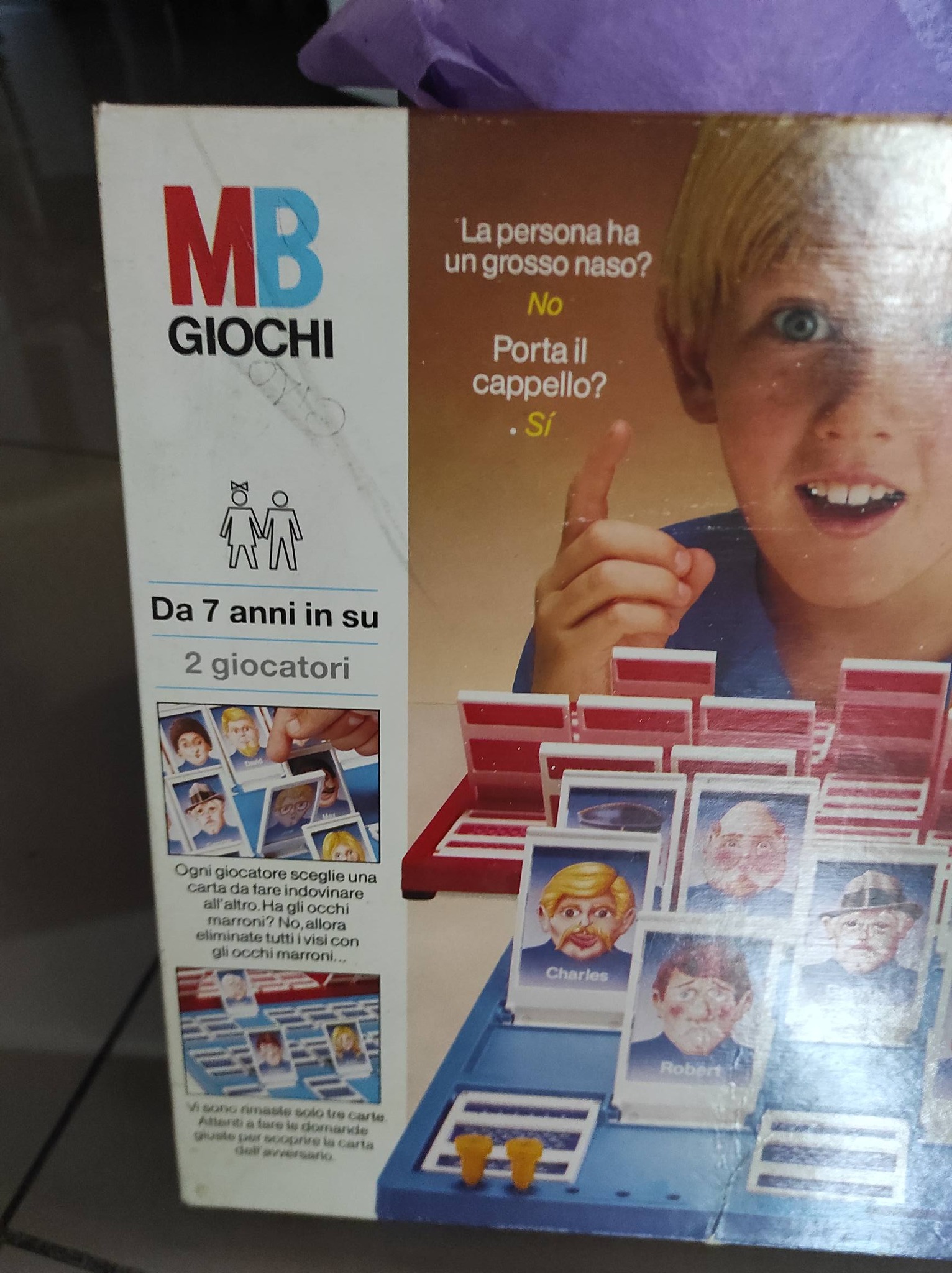Indovina chi vintage completo. 45€ Possibile spedizione a carico 