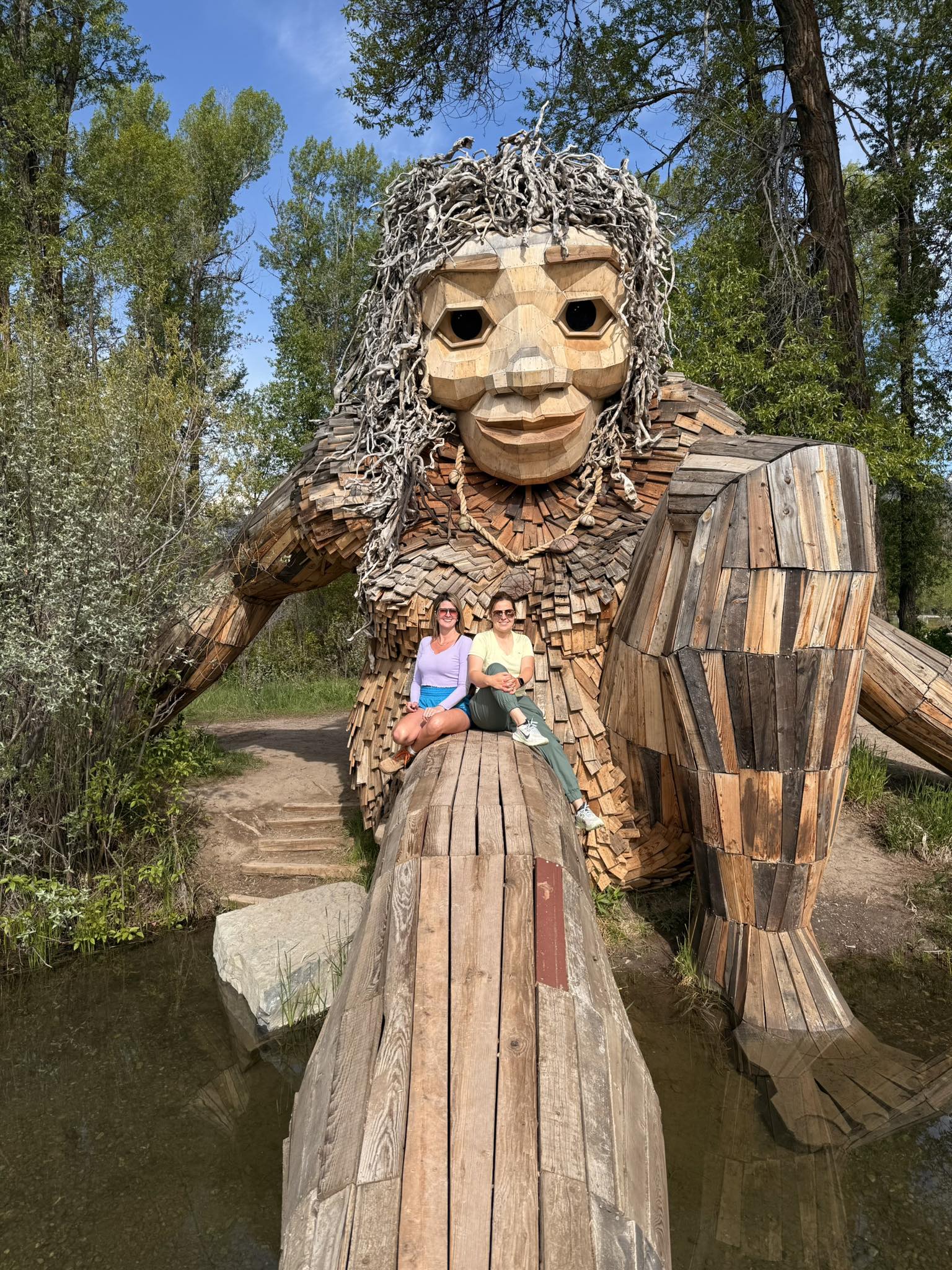 tambosmachineオリジナルオブジェ Dambo art in Rendezvous Park Wyoming