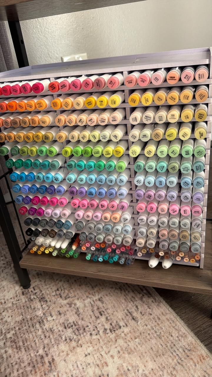 How to organize Ohuhu markers?
