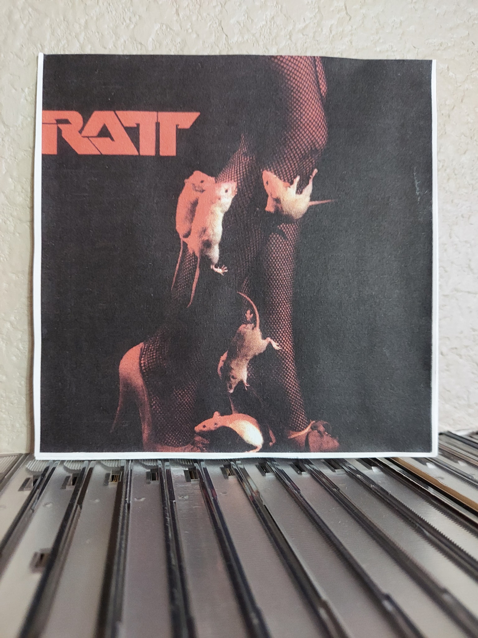 Ratt EP from 1983 with Tawny Kitaen on cover