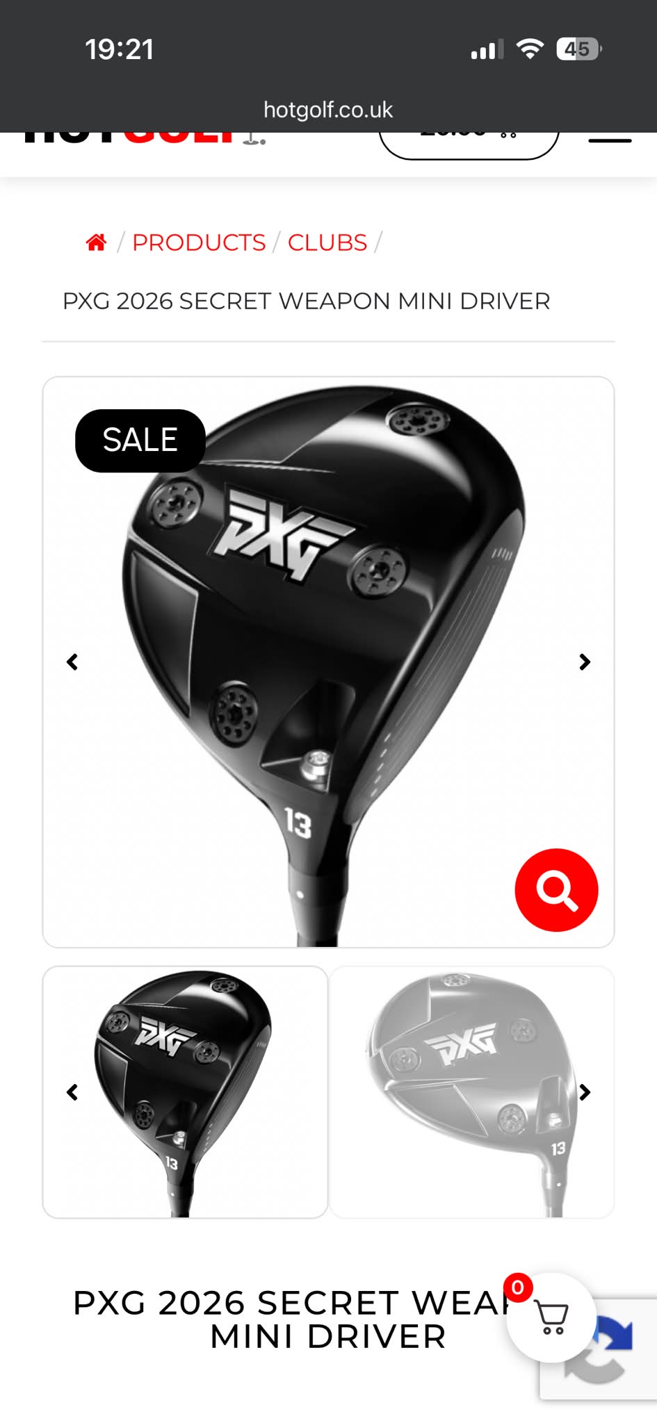 Introducing the Secret Weapon - PXG's first mini driver. PXG's