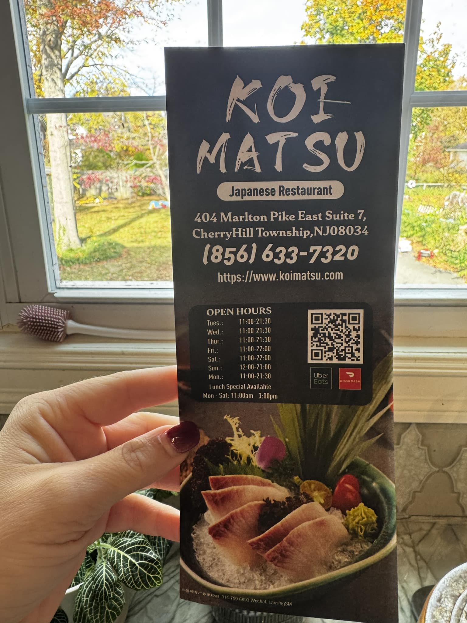 Koi Matsu Japanese Restaurant in Cherry Hill, NJ serves fresh sushi