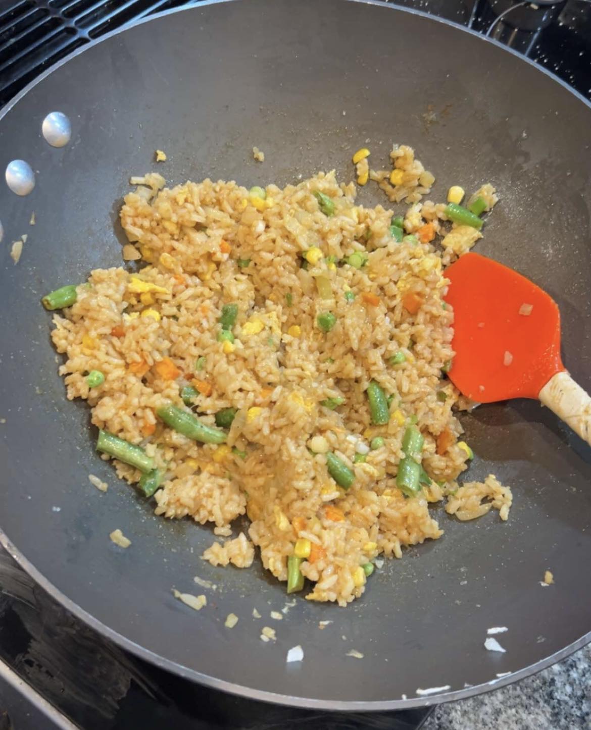 Old fashioned cooking | Leftover rice was put to work with this fried ...