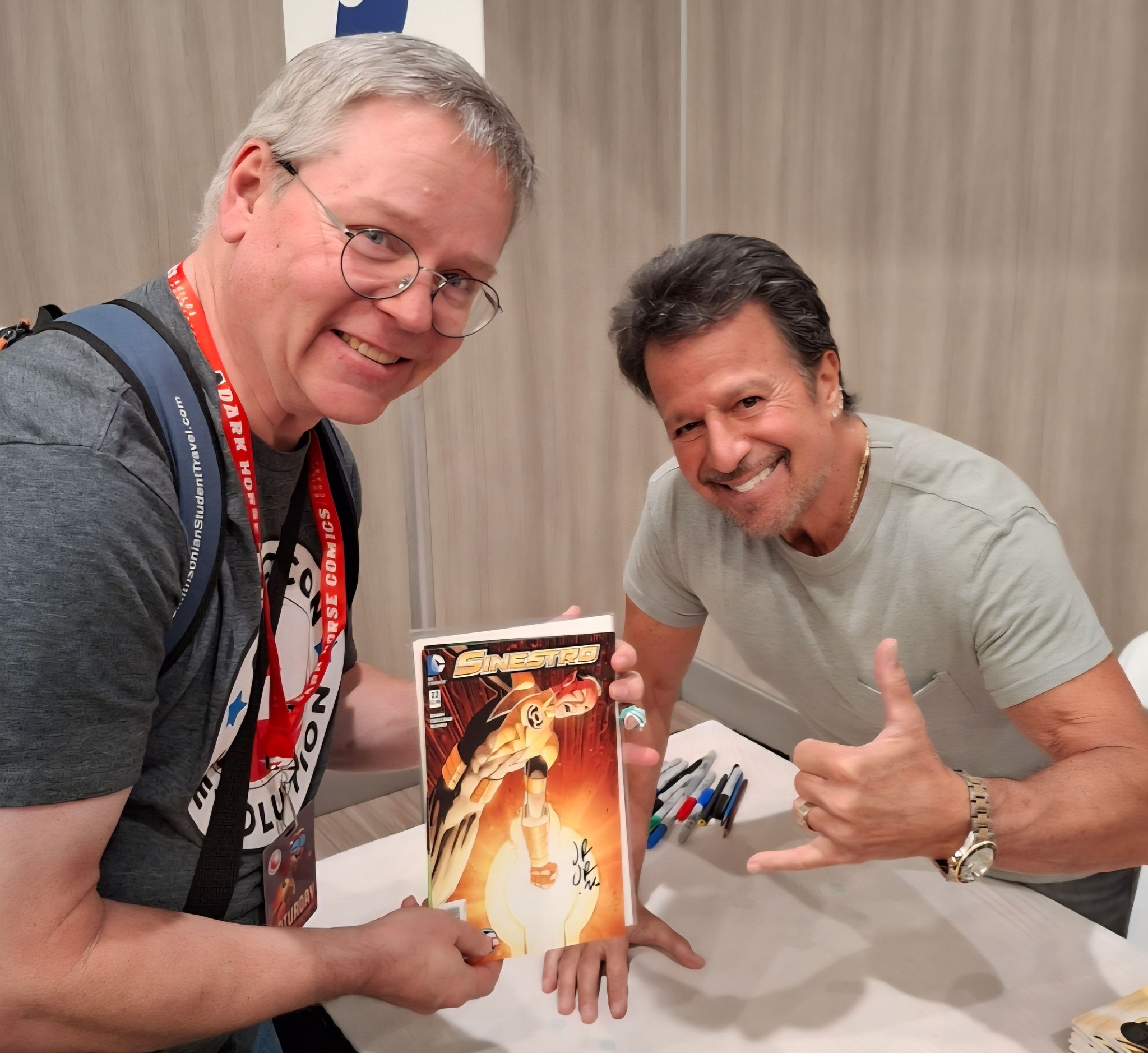 John Romita Jr signs Sinestro and Green Lantern covers