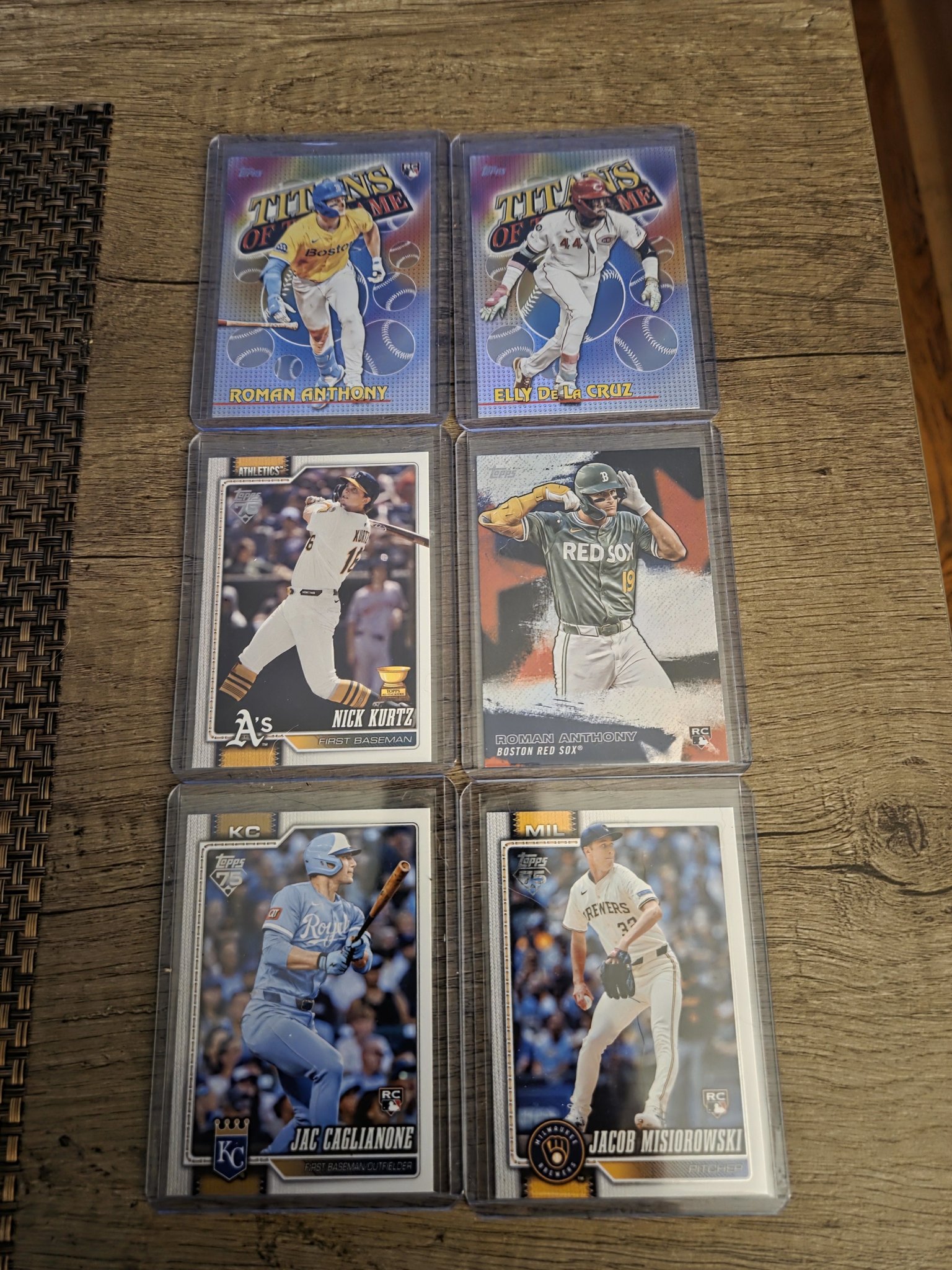 Jac Caglianone rc golden mirror image variation