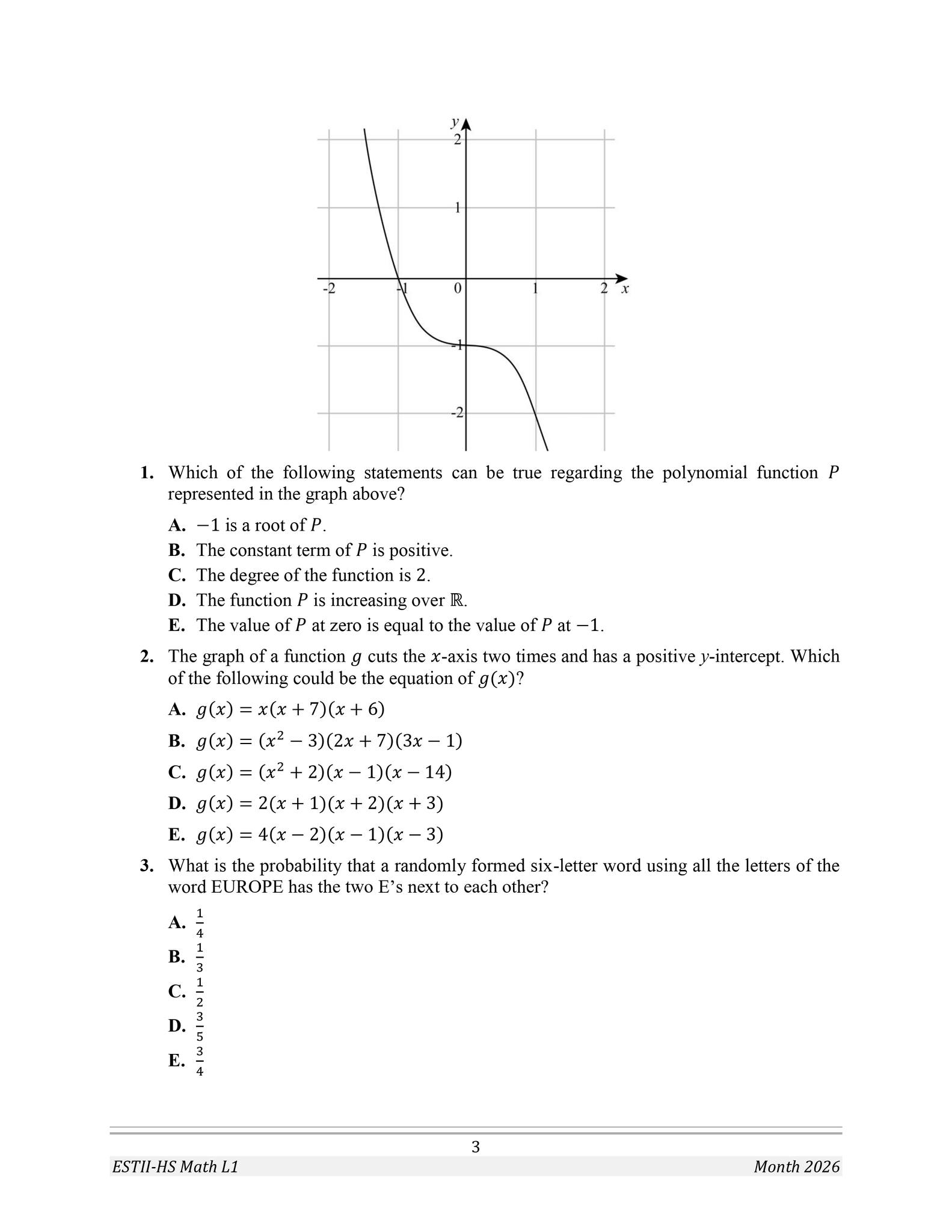 ( SAT / ACT / EST ) MATH شرح دروس و حل امتحانات | مرفق نموذج امتحان ...