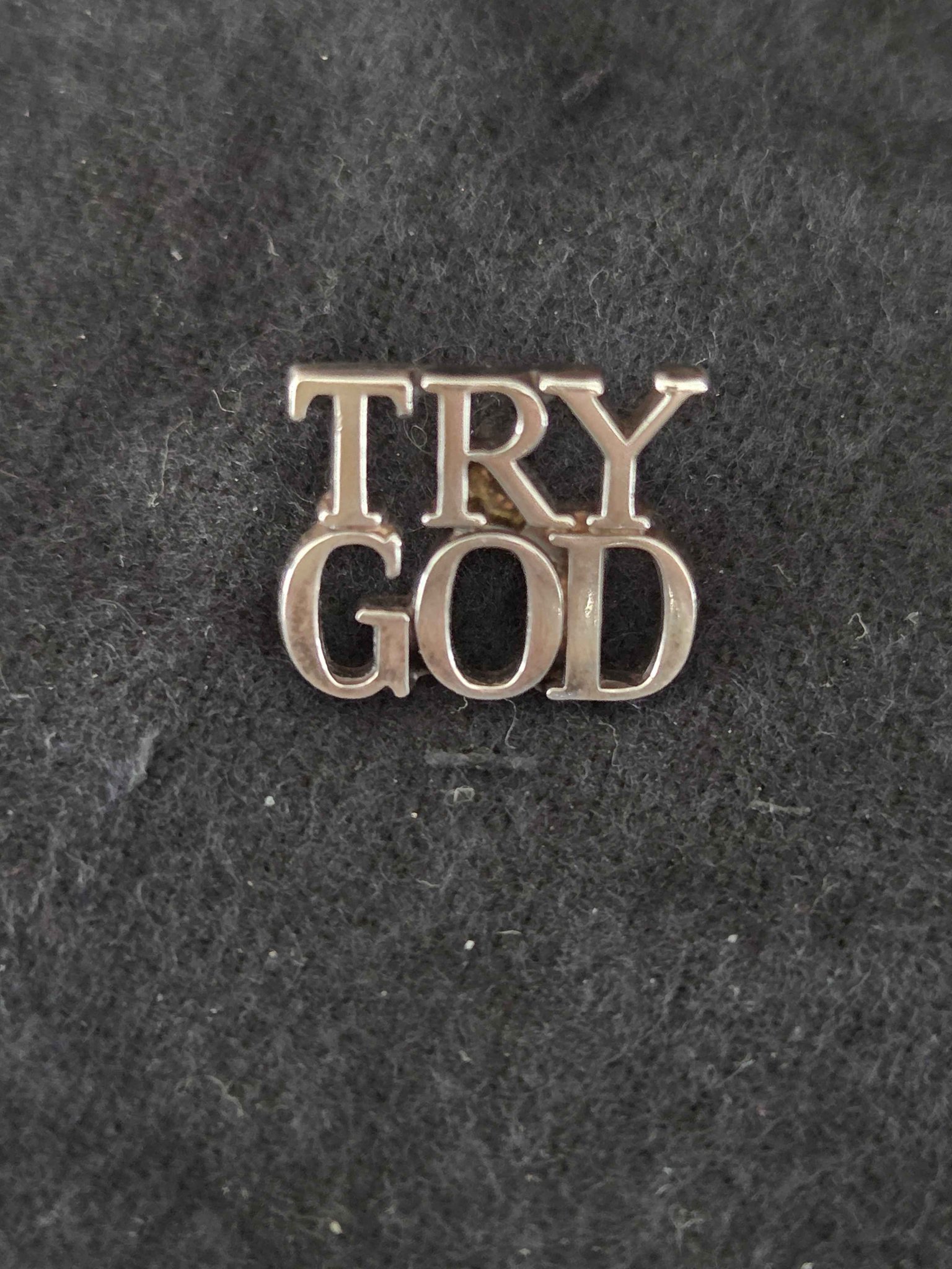 激レア 箱付き Vintage Tiffany TRY GOD チャーム 14K ティファニー 