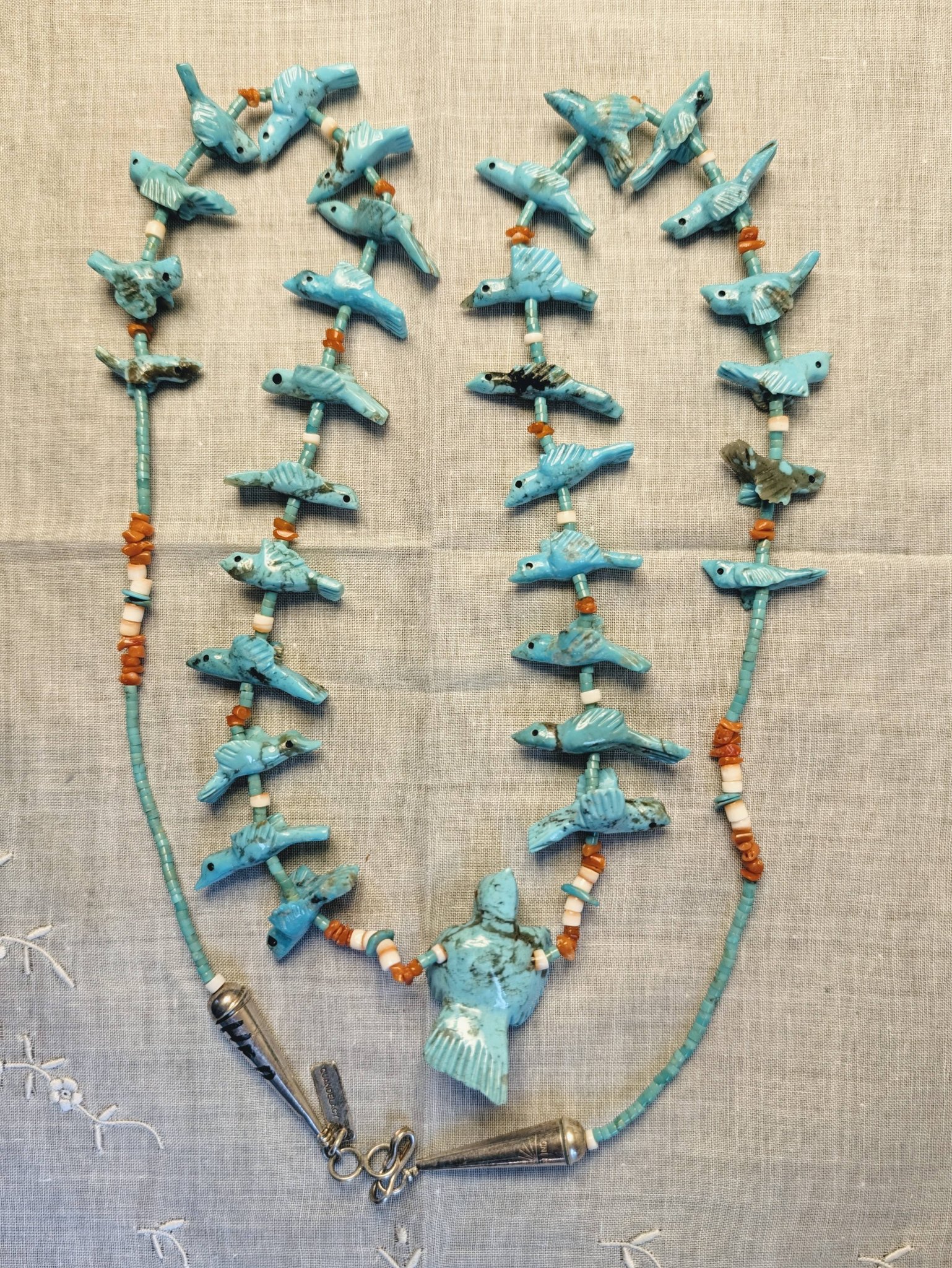 Quandelacy grandmother necklace for Fetish Necklace Friday